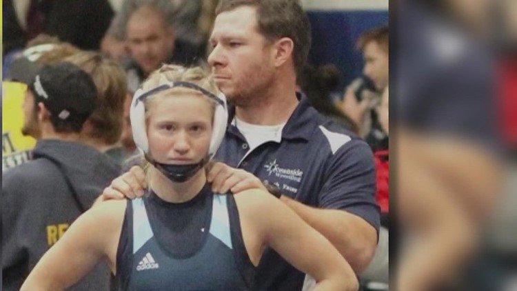 Mat queen Maddie Ripley is the first female in Maine to win a wrestling state title
