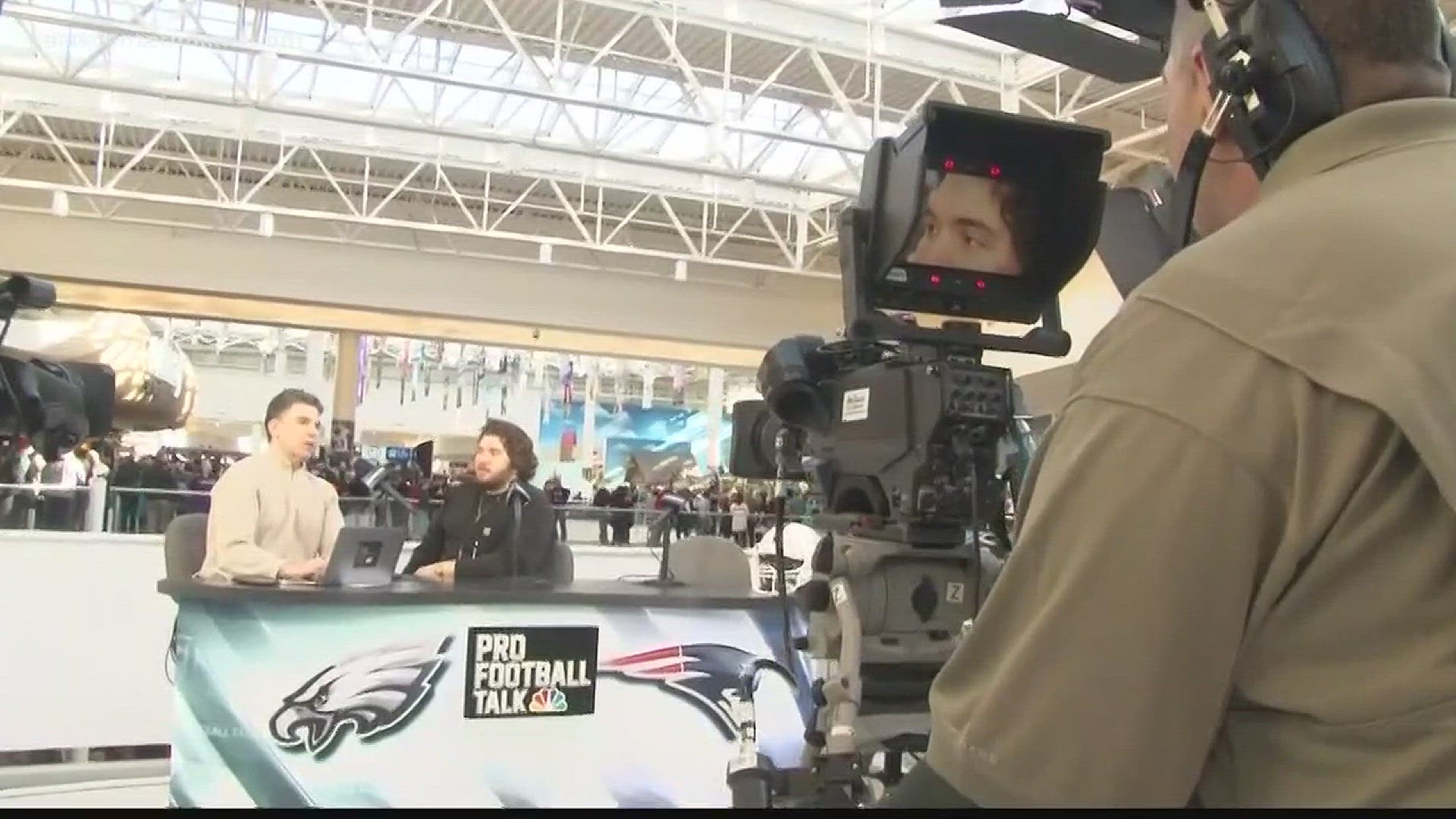 Mainers work in Minnesota for Super Bowl