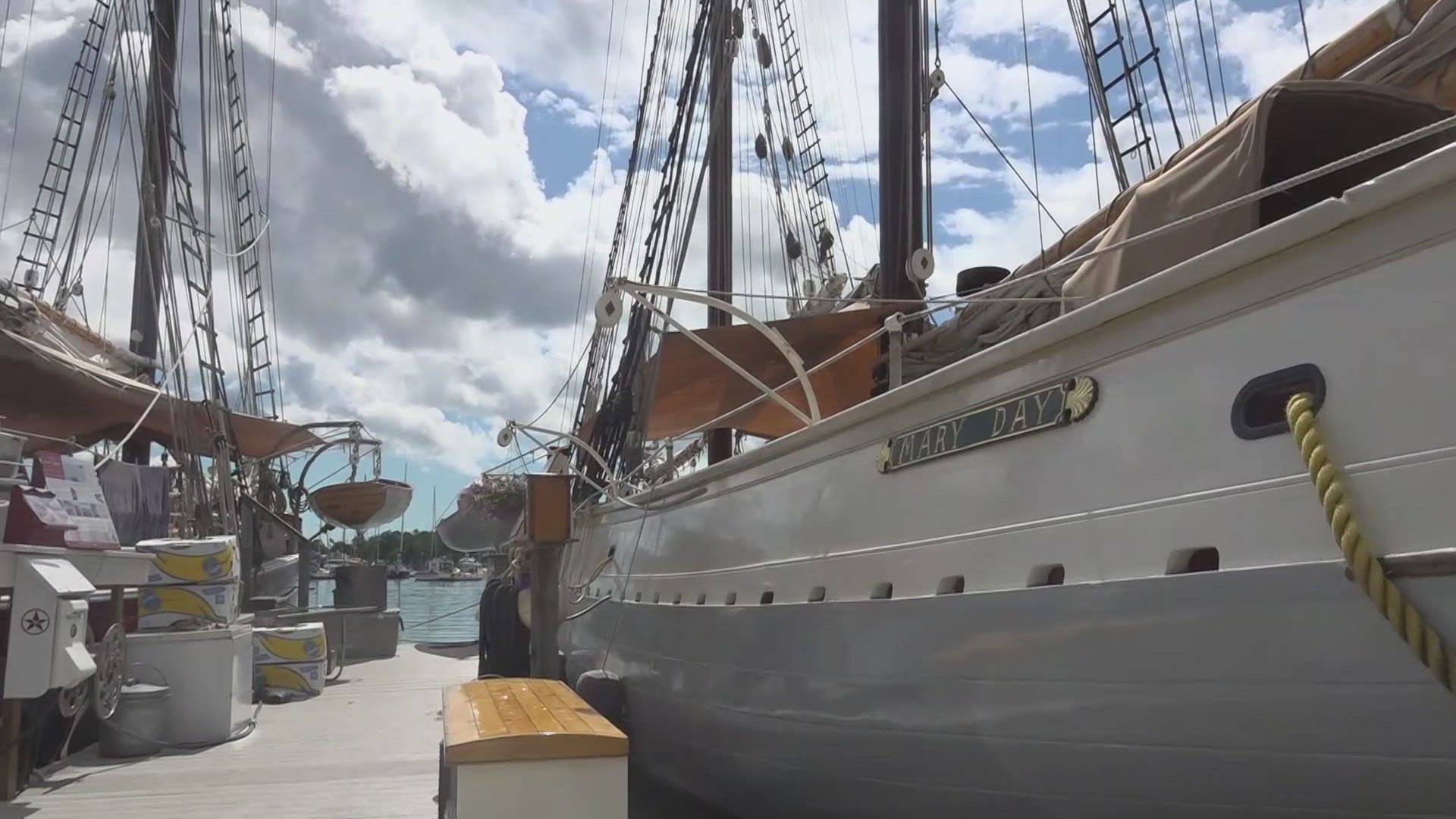 Camden Windjammer Festival honors maritime history, with historic vessels on full display and hands-on opportunities to learn about the history of coastal Maine. 
