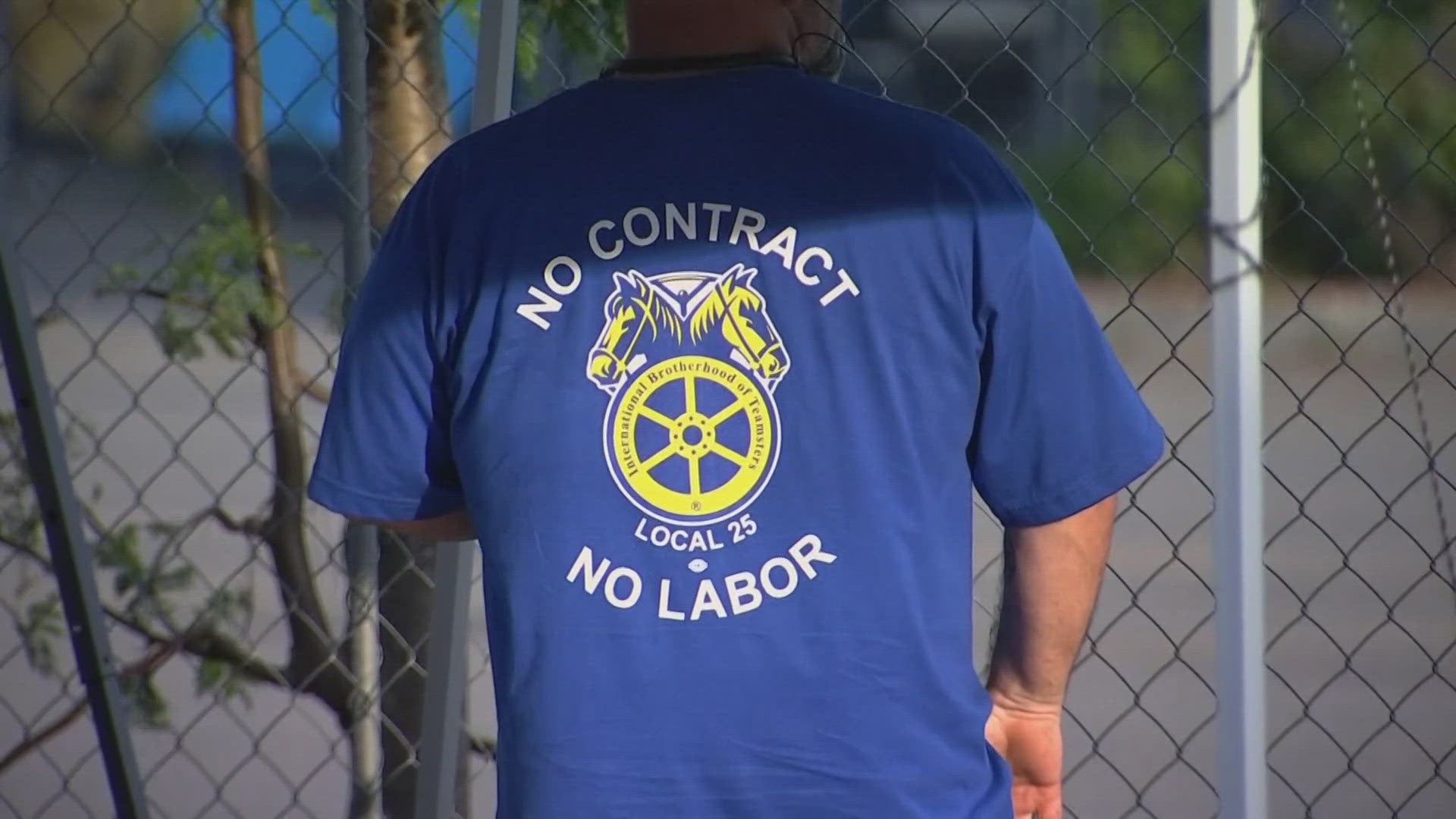 The 450 workers on strike are asking for better pay and benefits. 