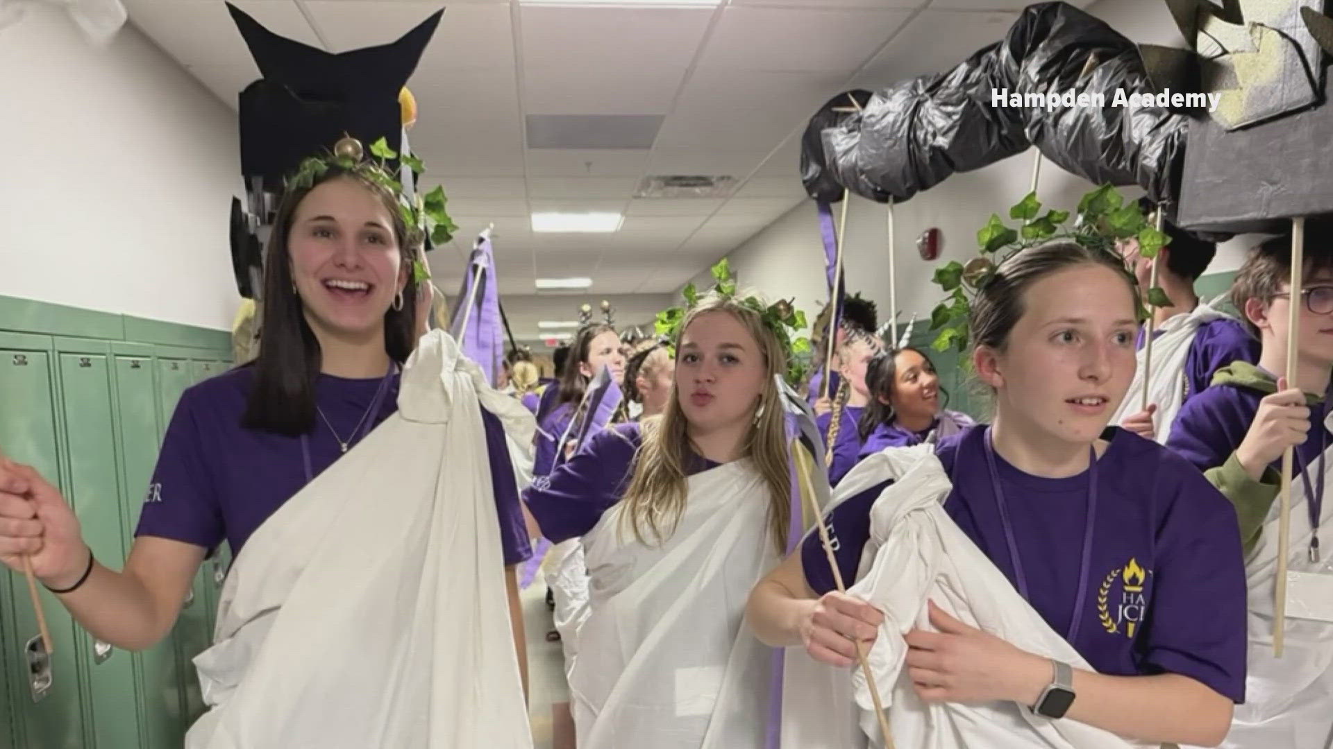 The annual convention draws dozens of students each year and is a celebration of the Latin language and ancient mythology.