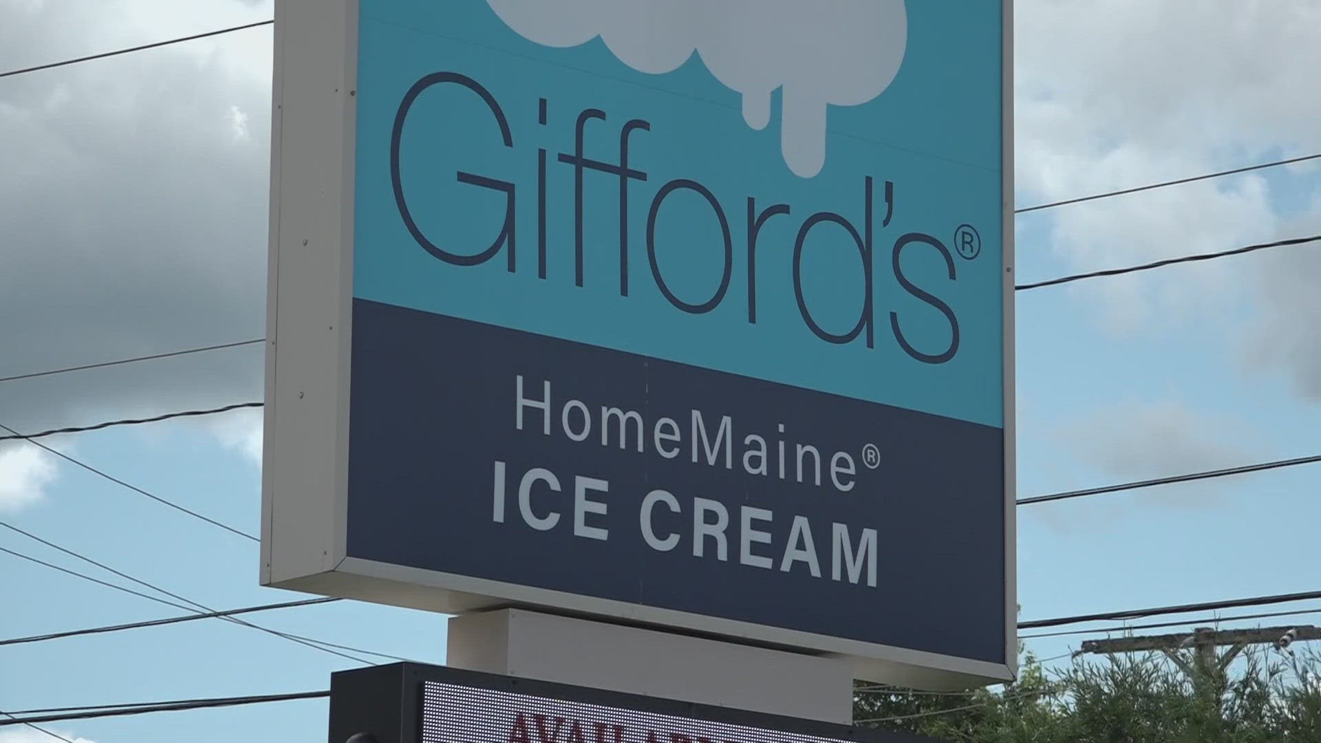 Dairy companies in Florida, New York, and Ohio are producing much of the Gifford's Ice Cream quarts on shelves.