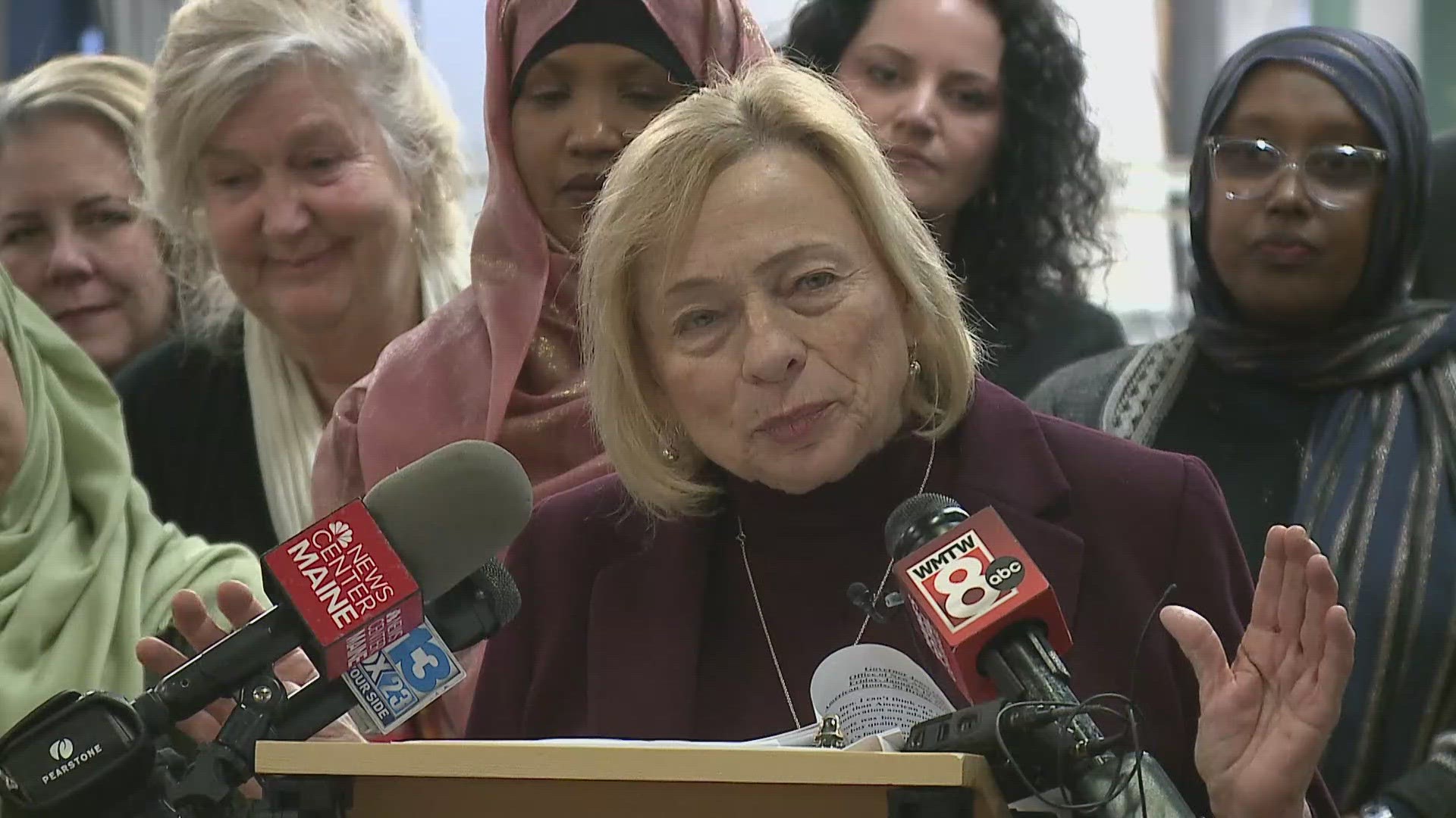 Gov. Janet Mills was at American Roots in Westbrook to unveil the plan to establish an Office of New Americans.