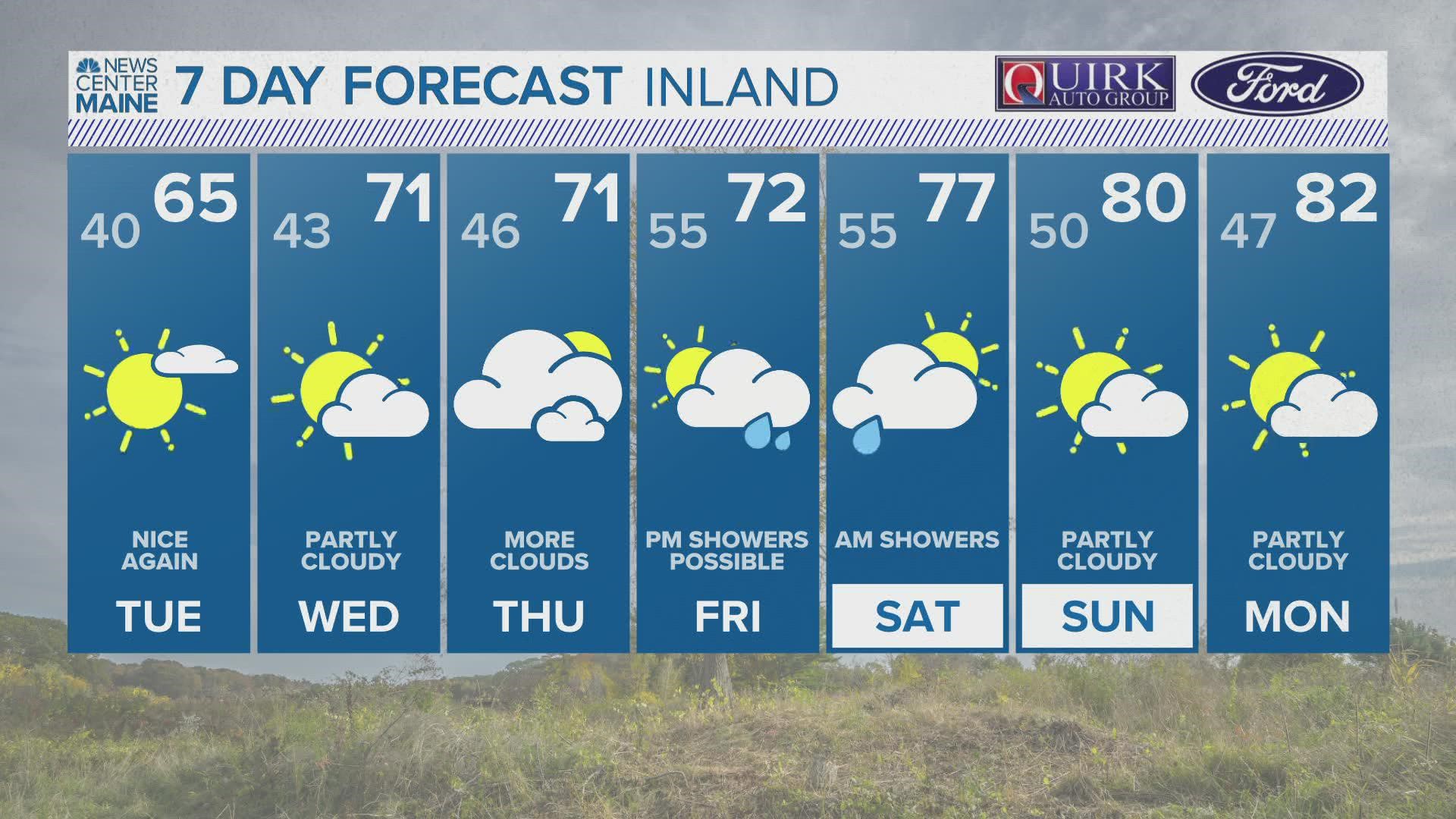 NEWS CENTER Maine Weather Video Forecast