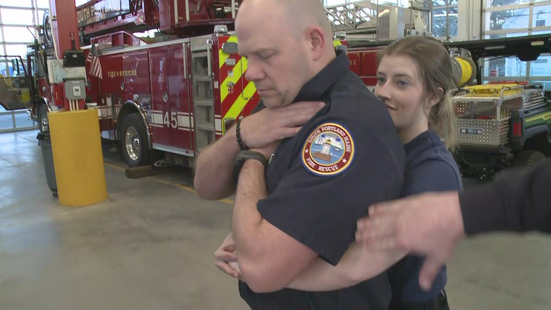 Robb Couture with the South Portland Fire Department said there are two types of choking: a complete and incomplete airway obstruction.