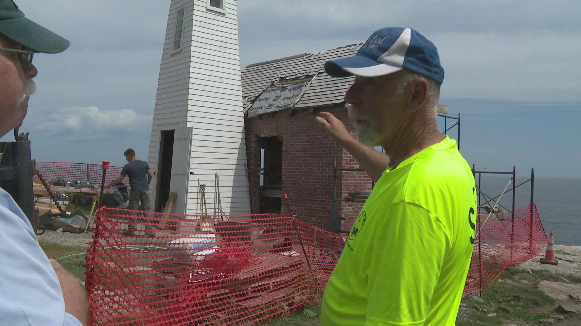 The lighthouse at Pemaquid Point has been repaired, but others await federal funding.