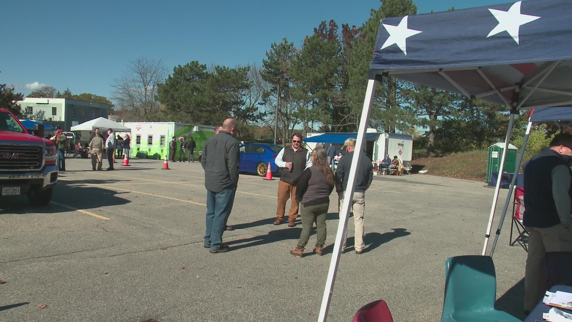 The Portland Homeless Veterans' Mobile Stand Down event allowed dozens of struggling veterans to learn more about resources to give them stability.