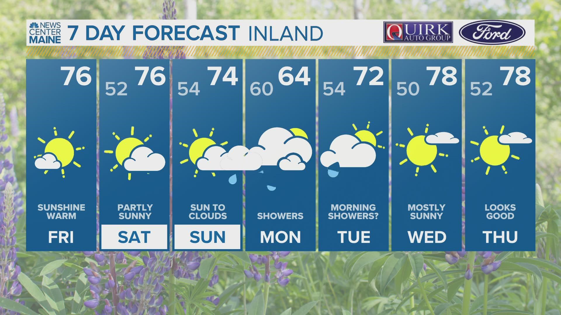 NEWS CENTER Maine Weather Video Forecast 06.10.22 Updated 6:30am