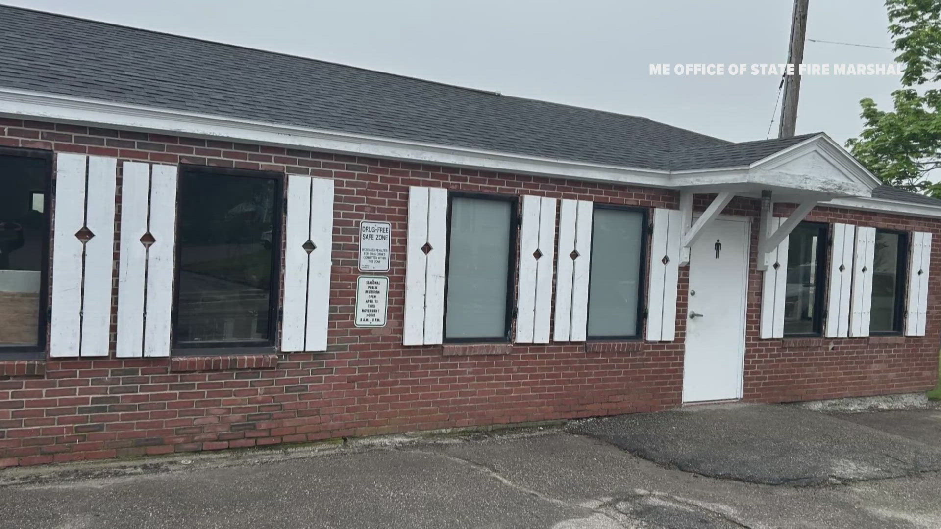 Biddeford Fire and Police Departments responded to 130 May St. for a report of a previously extinguished bathroom fire Saturday morning. 