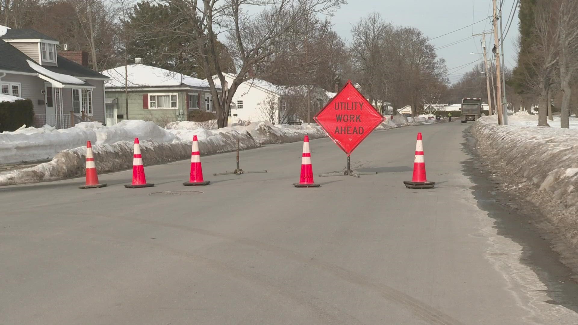 The Bangor Water District says they were inundated with customer calls.