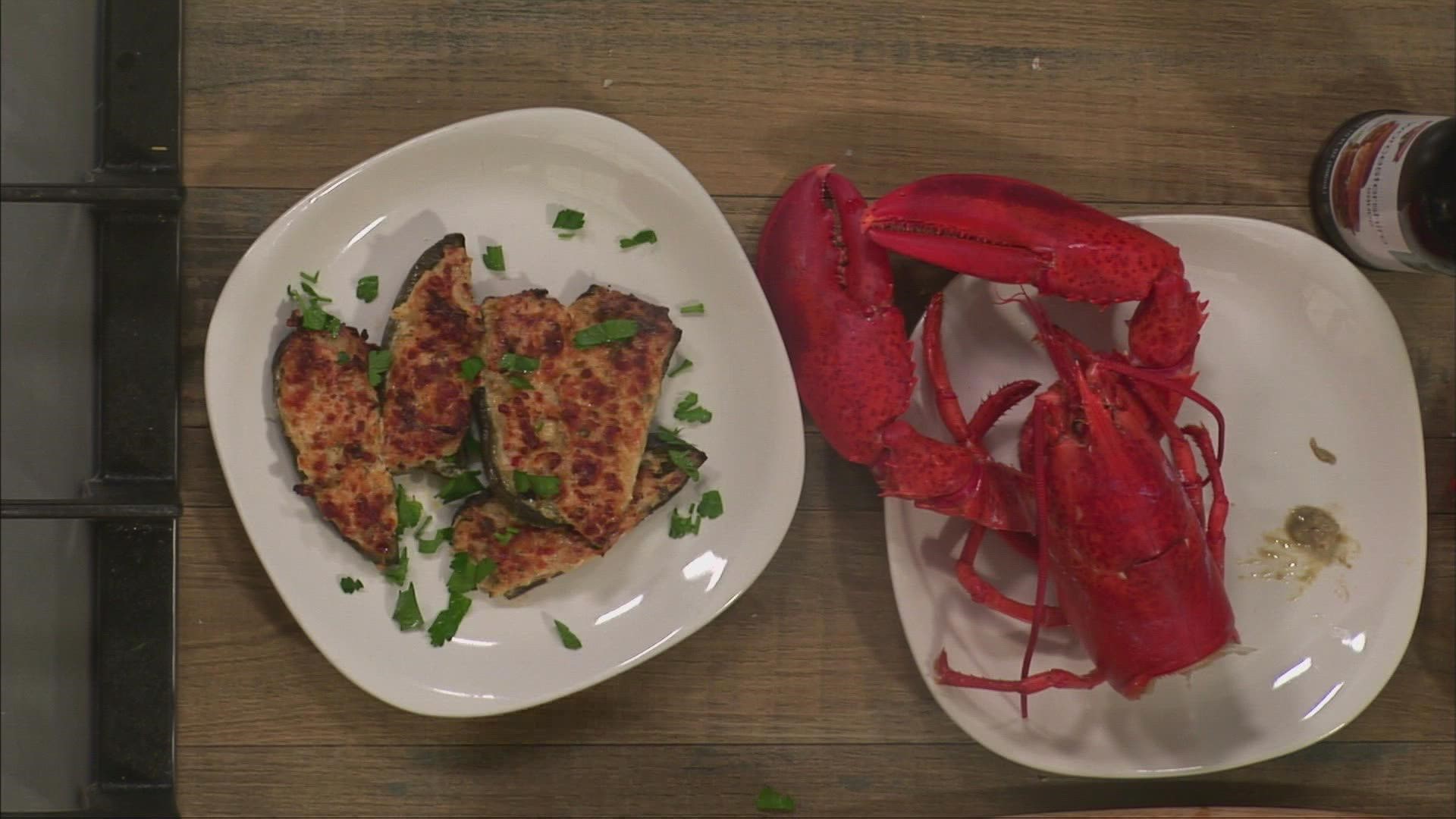 Anna Miller from The Maker's Galley shares her recipe for lobster jalapeño poppers