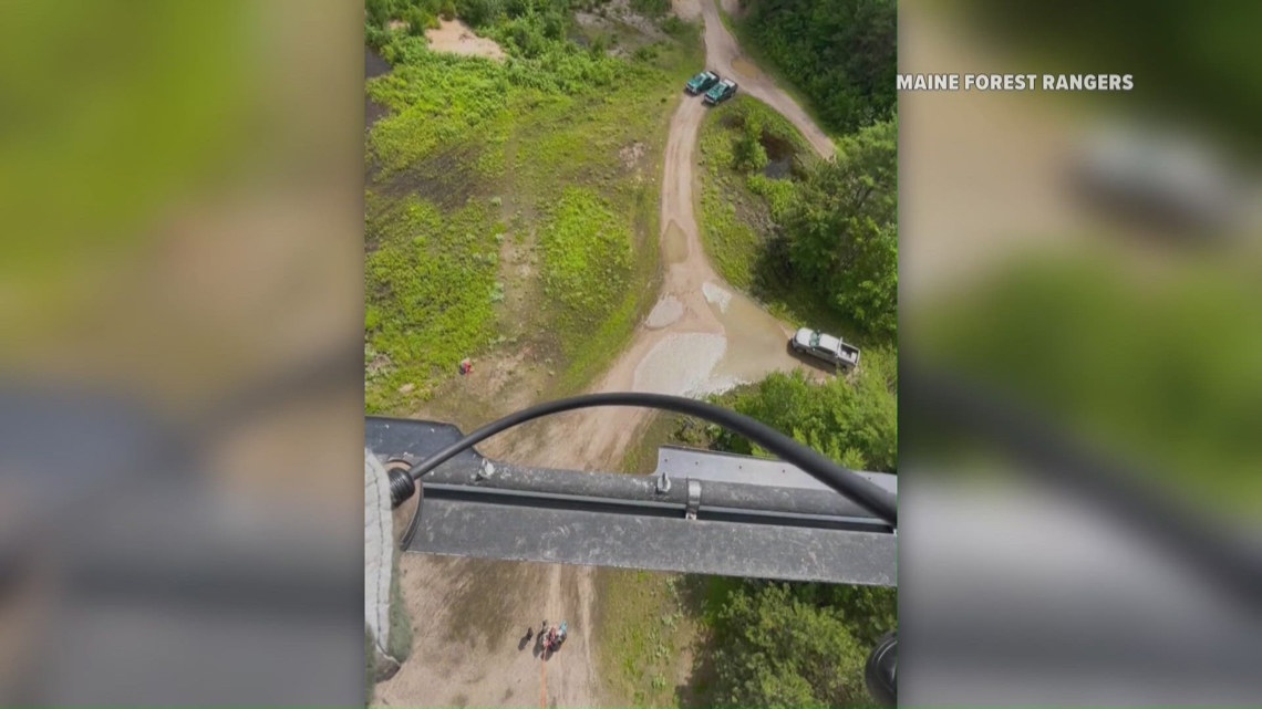 Hiker recovering after Maine Forest Rangers rescue them on Katahdin ...