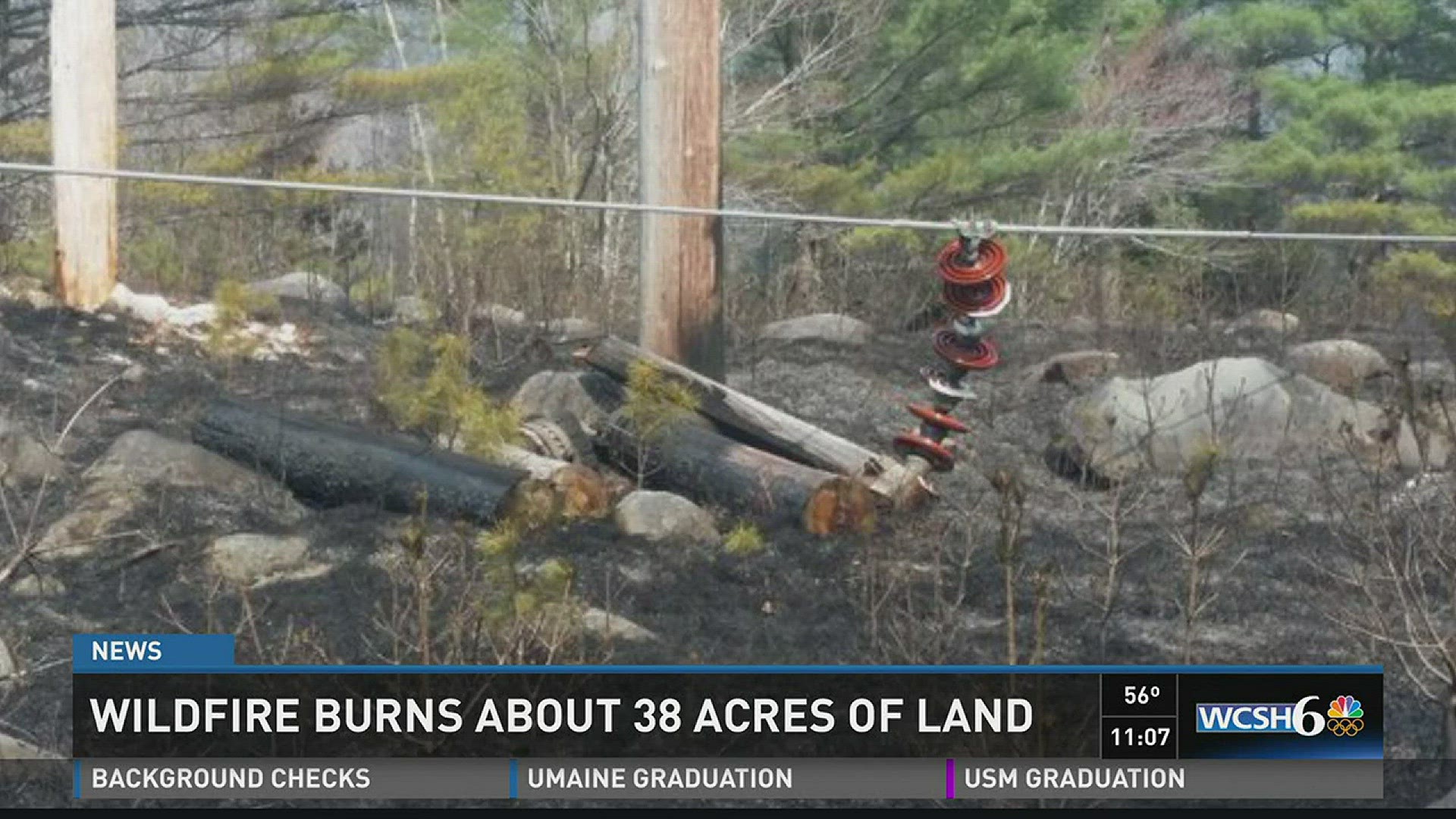 UPDATE: Malfunctioning power line caused fire, officials say ...