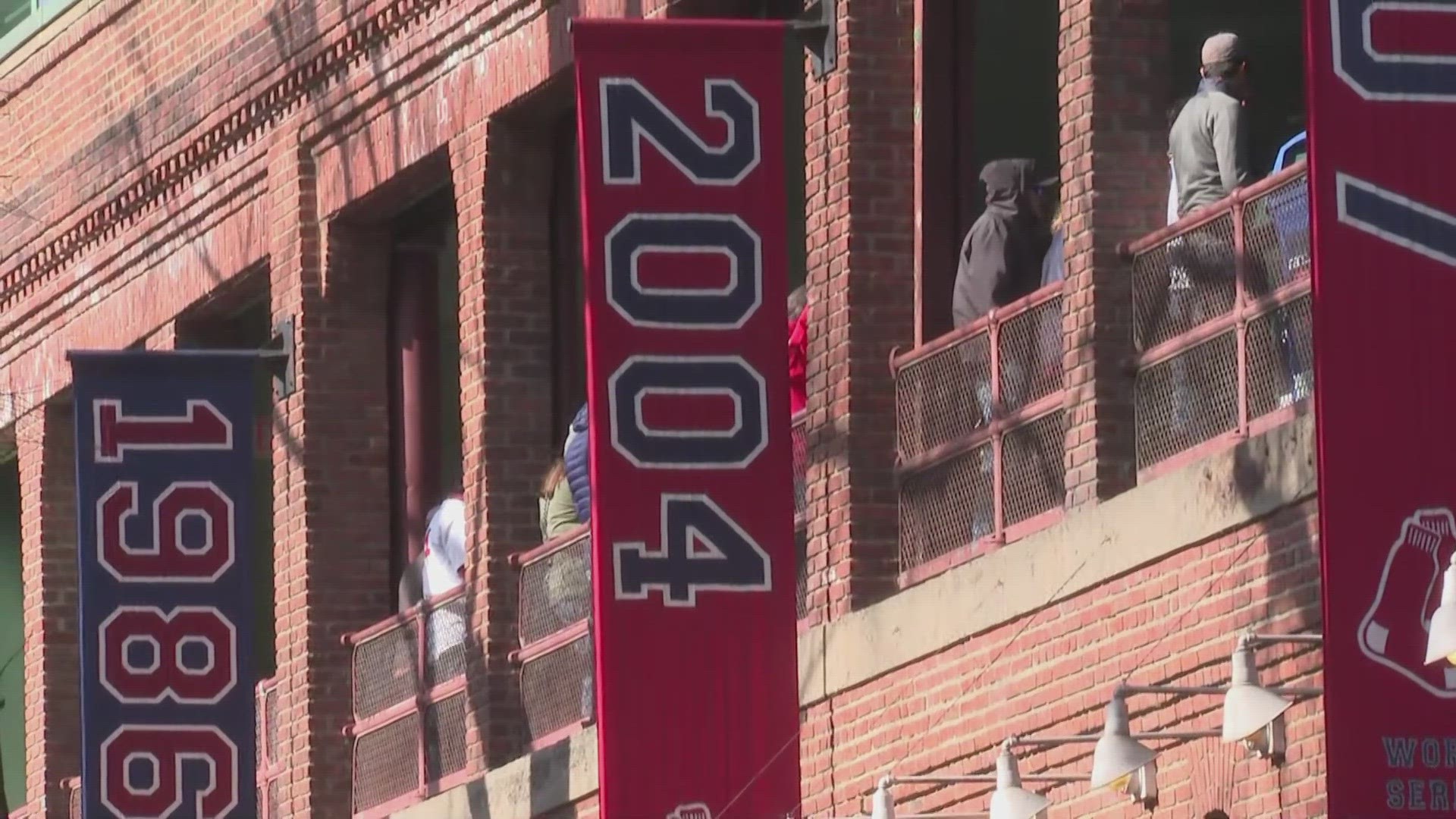 The pageantry of Fenway Park was on full display as the Red Sox held their opening day ceremony, celebrating historic wins and commemorating tragic losses.