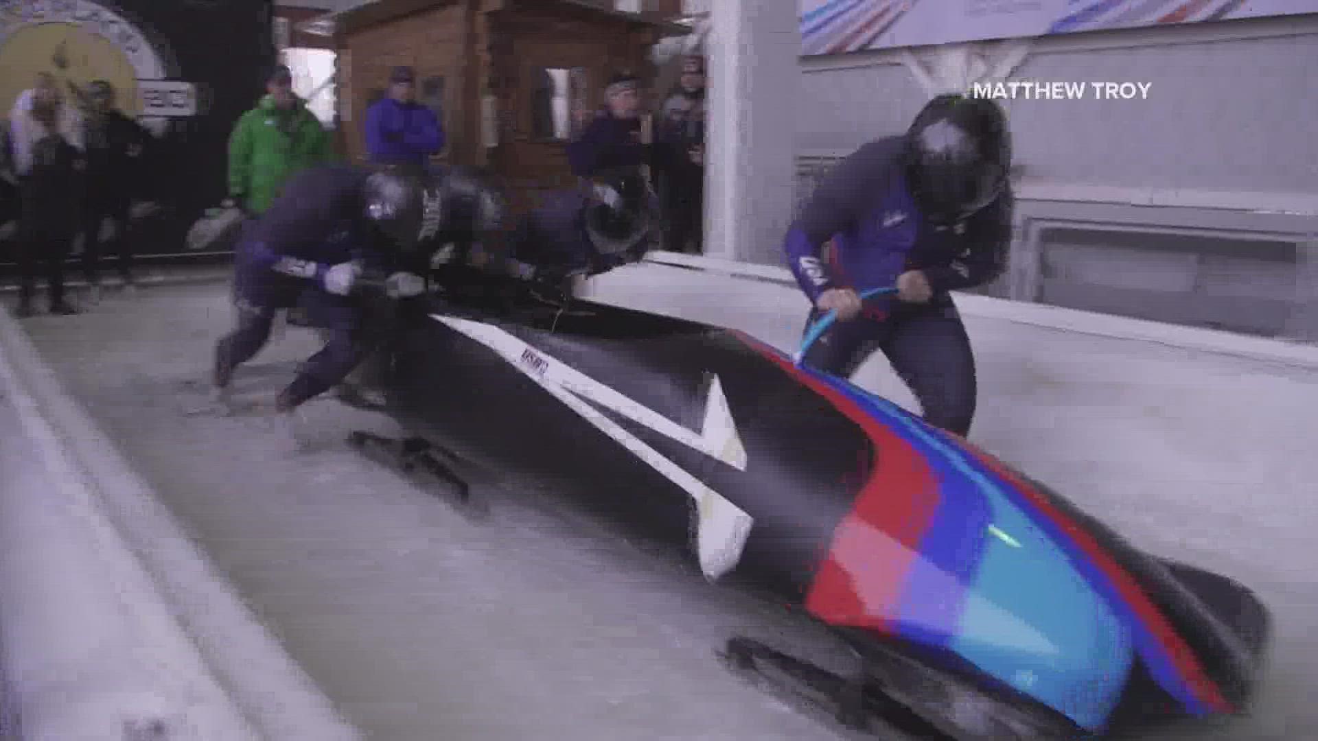 Frank Del Duca of Bethel and UMaine alumnus Jimmy Reed will be joining the rest of Team USA’s bobsled team at the February Olympics.