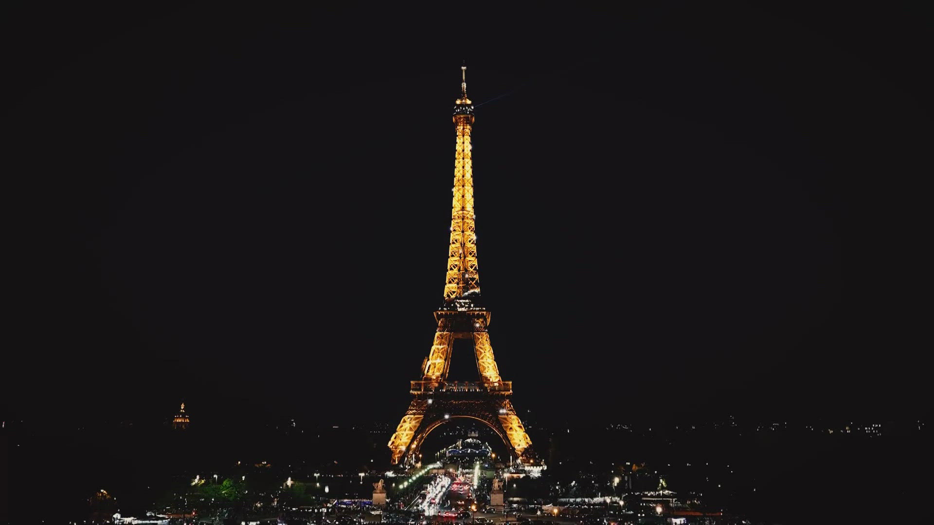 The Eiffel Tower stands above all the rest as a symbol of Paris.