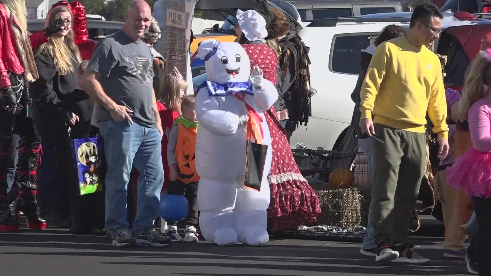 Gary Turgeon is the children's Pastor at the church and said the event is held every year because "people need something to smile about.