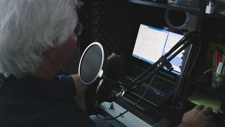 For a professional audiobook narrator, there’s a lot more to the job than just talking