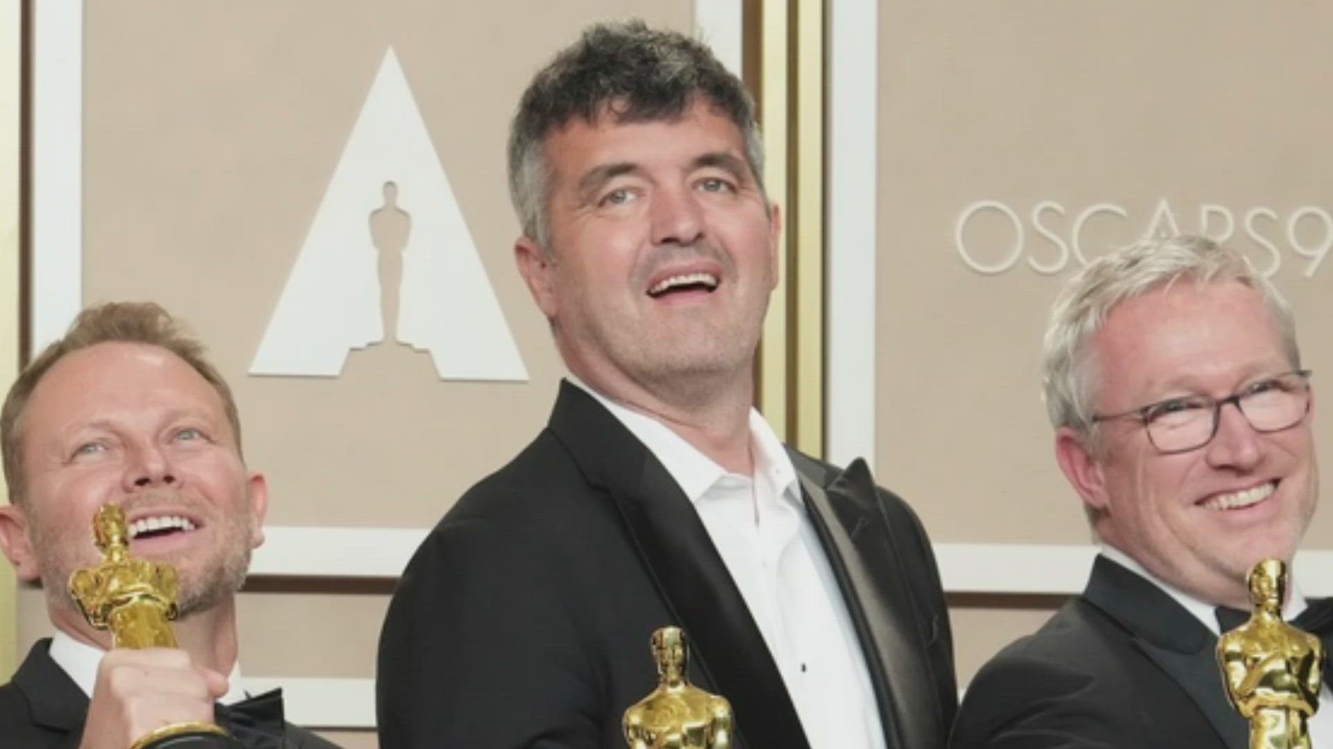 Erin Saindon, who grew up in Gorham, won an Oscar for Best Visual Effects for "Avatar: The Way of Water." Shortly after, he was hospitalized, his family says.