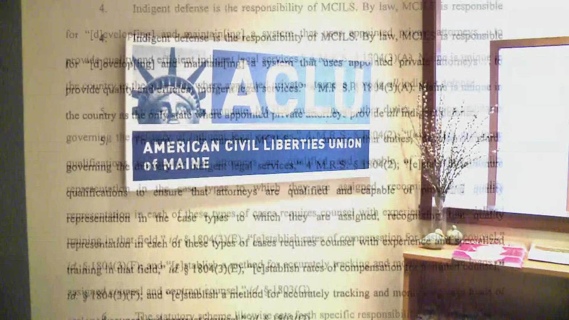 ACLU files lawsuit against the state