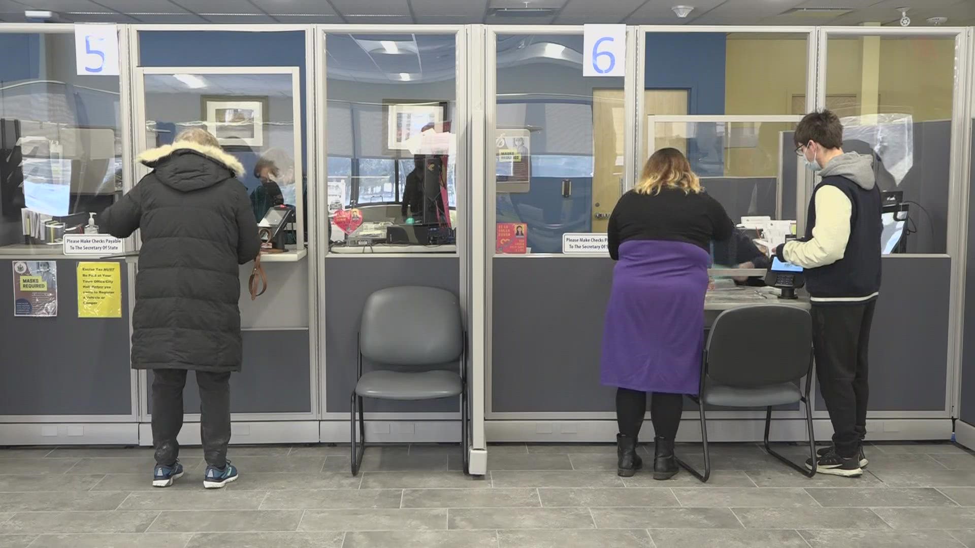 Bangor BMV reopens at new location