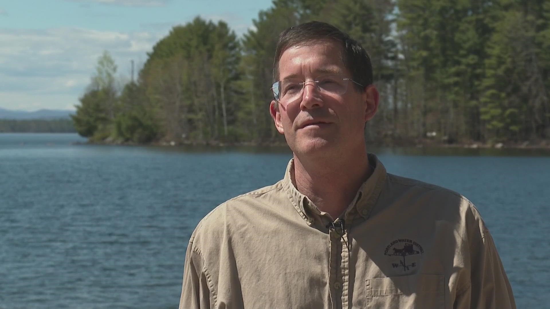 Sebago Lake is one of about 50 public water supplies so pure that it does not need to be filtered before treatment. Portland Water District's Paul Hunt explains how.