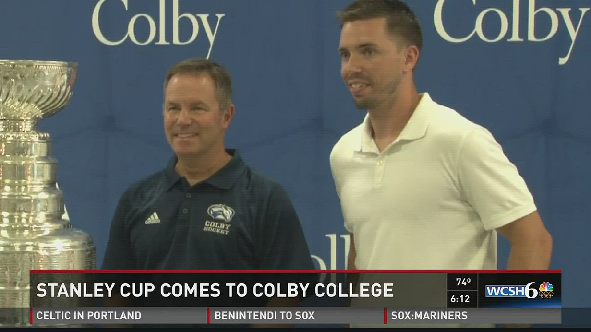 Stanley Cup comes to Colby College