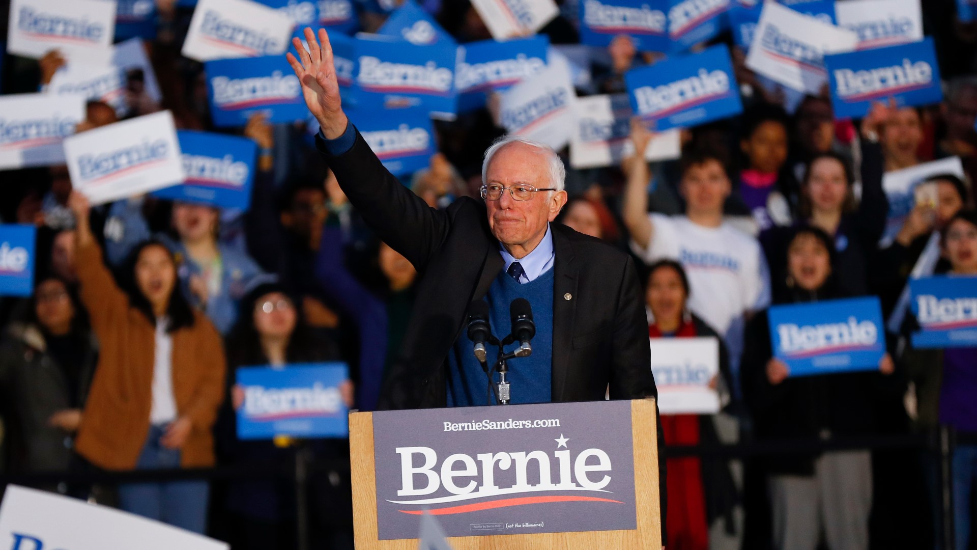 Sanders will speak at the University of New England's commencement ceremony May 18.