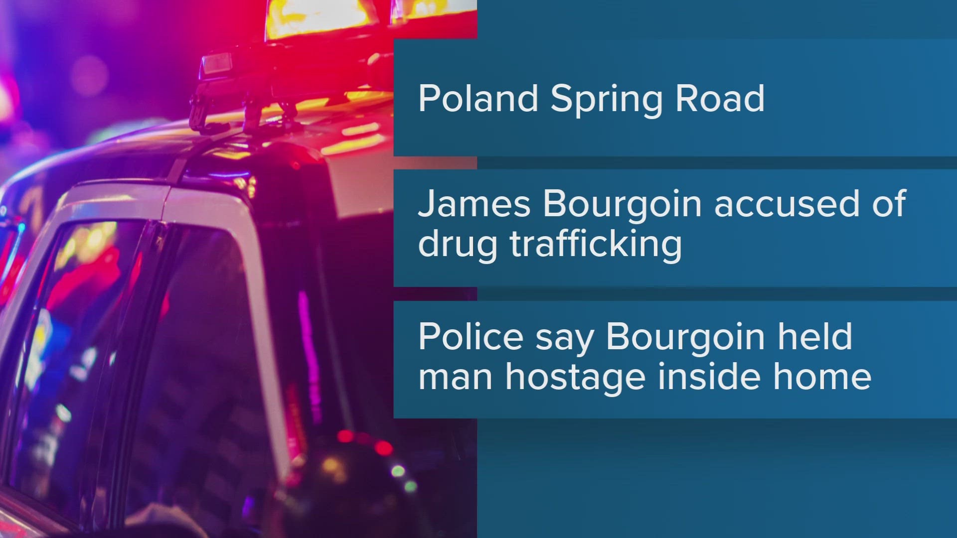 When police made contact with the suspect by phone, he reportedly stated to police another man was still in the home and was his "hostage and only collateral."