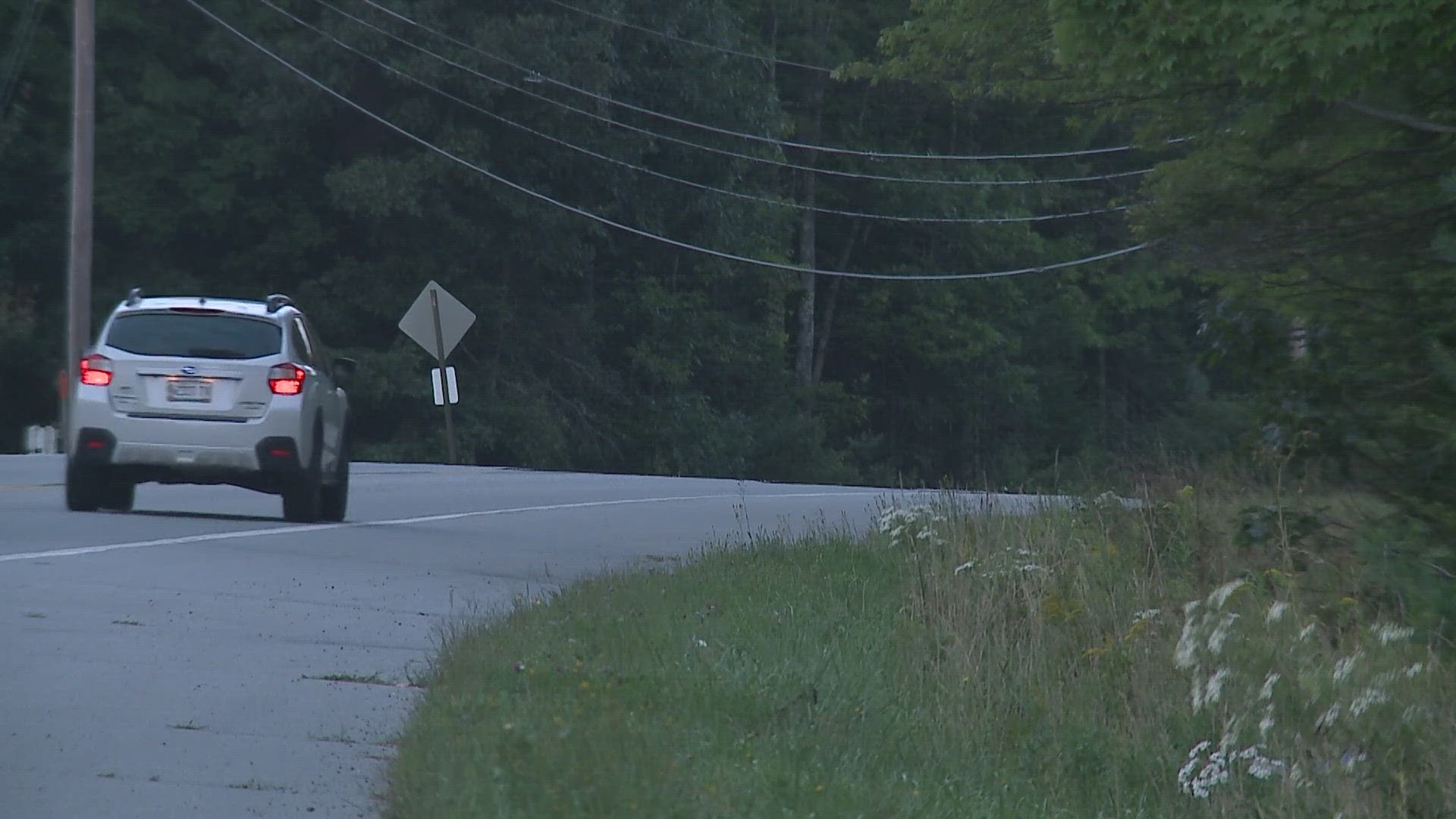 A section of Route 1 was closed for several hours Monday afternoon.