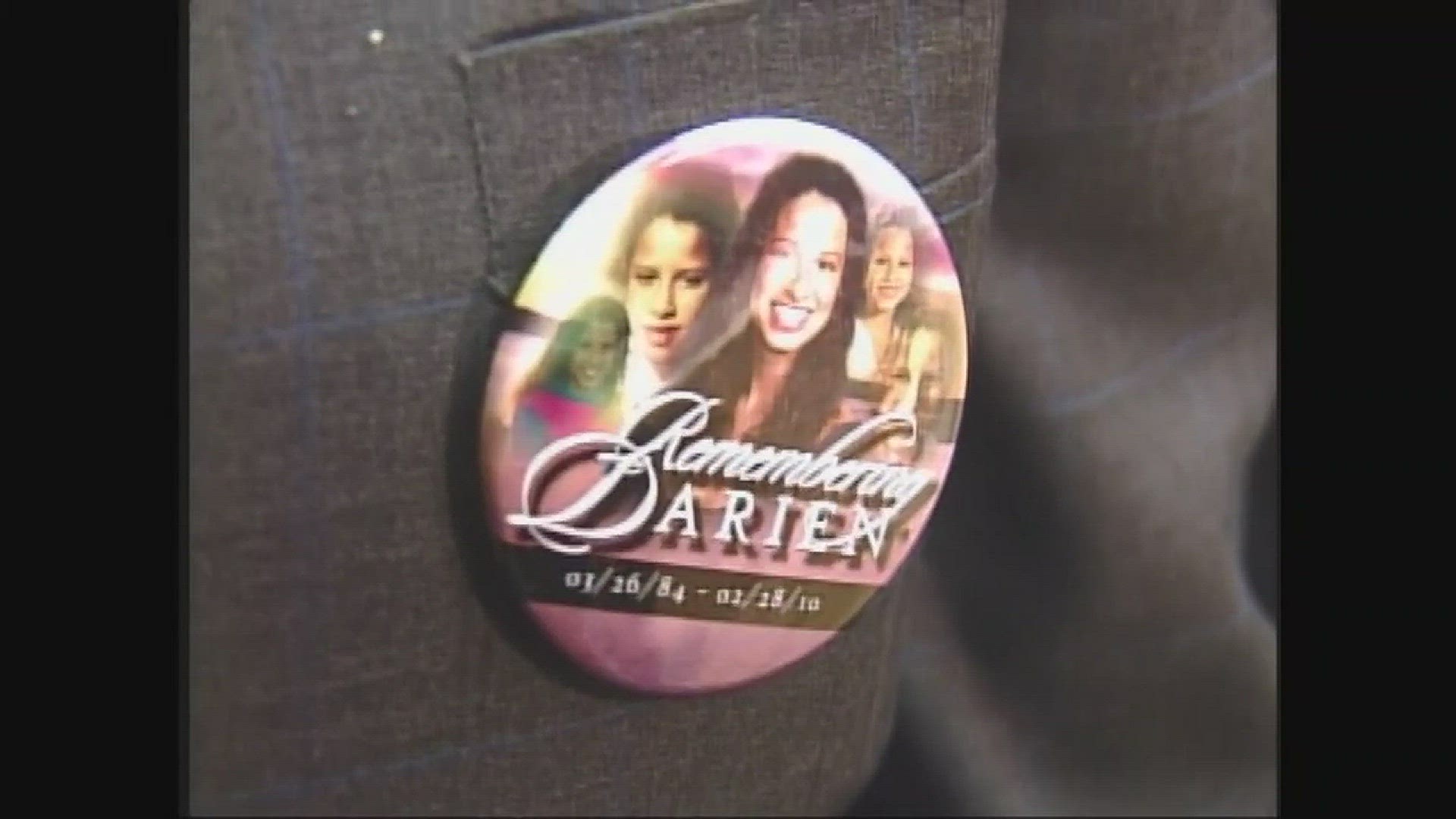Darien Richardson was shot in January 2010. She died as a result of her injuries in late February.
