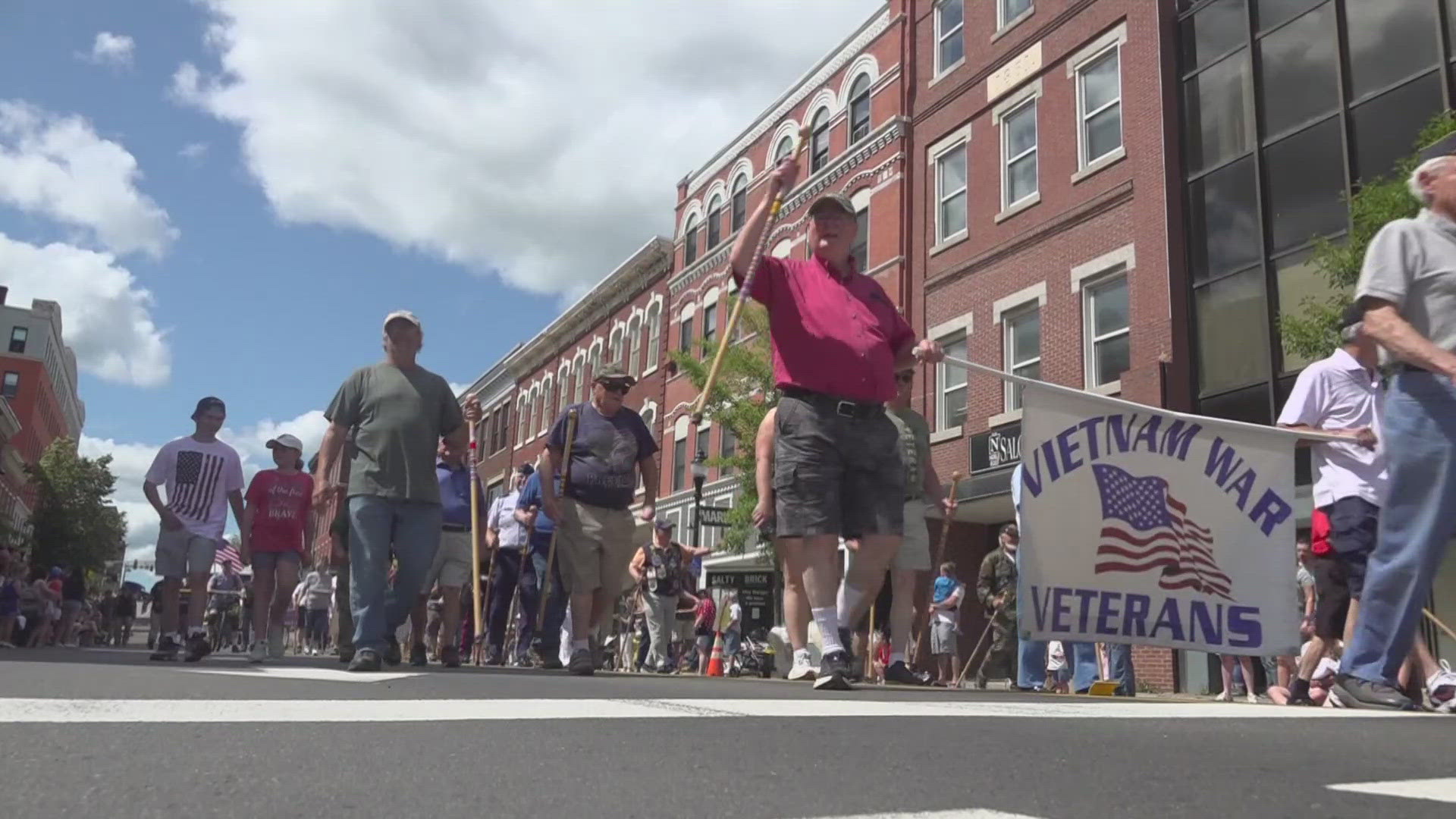 Locals and visitors from all over lined the streets of Bangor and Brewer to celebrate the 249th anniversary of the United States of America's independence.