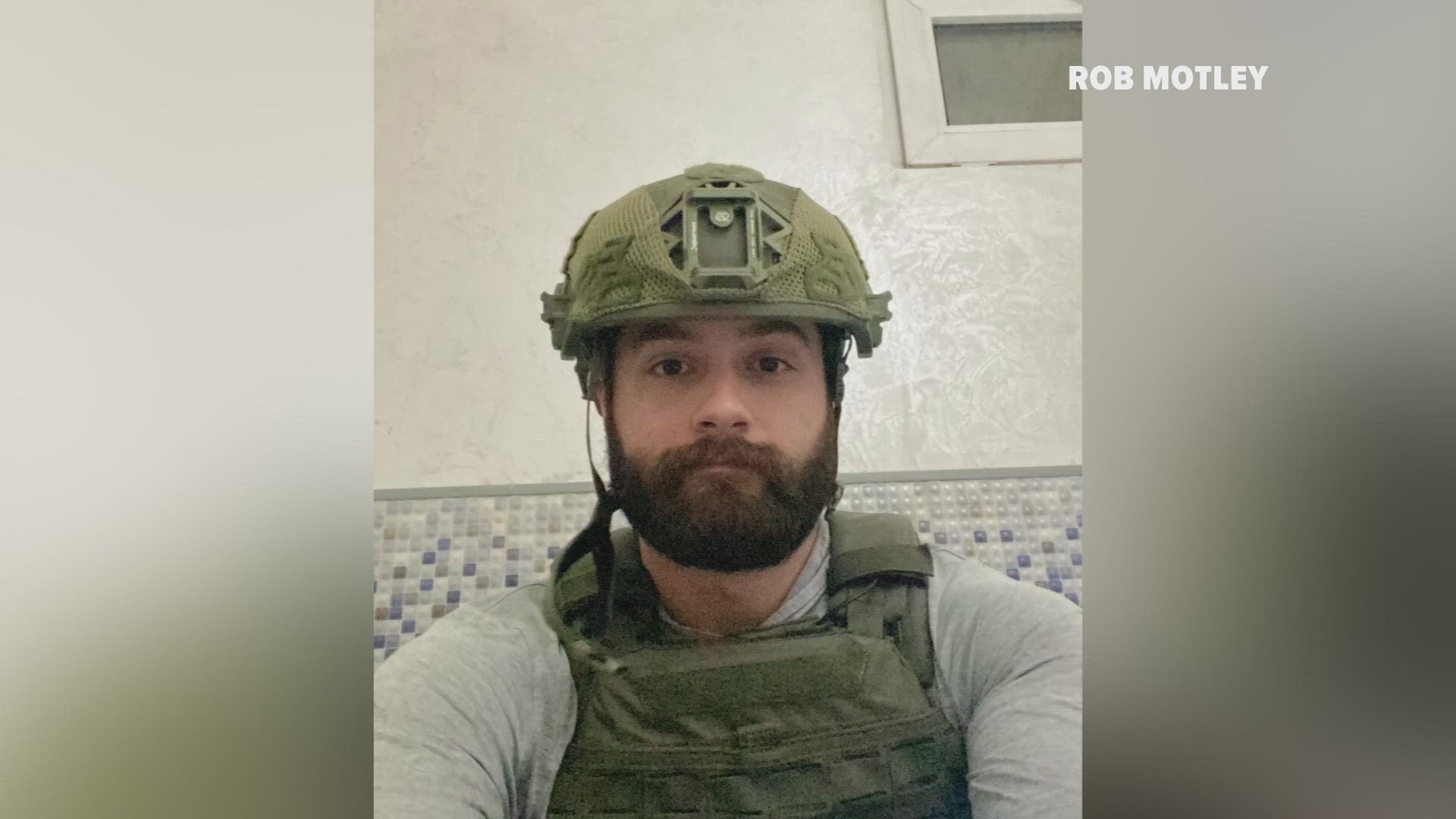 Rob Motley wanted to put his occupational therapy master's degree to use, and felt compelled to help Ukrainian soldiers.
