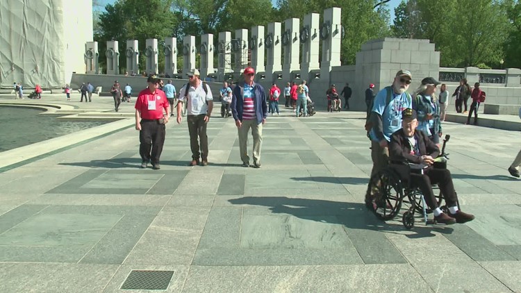 Honor Flight Maine veterans reminded of the costs and benefits of American wars