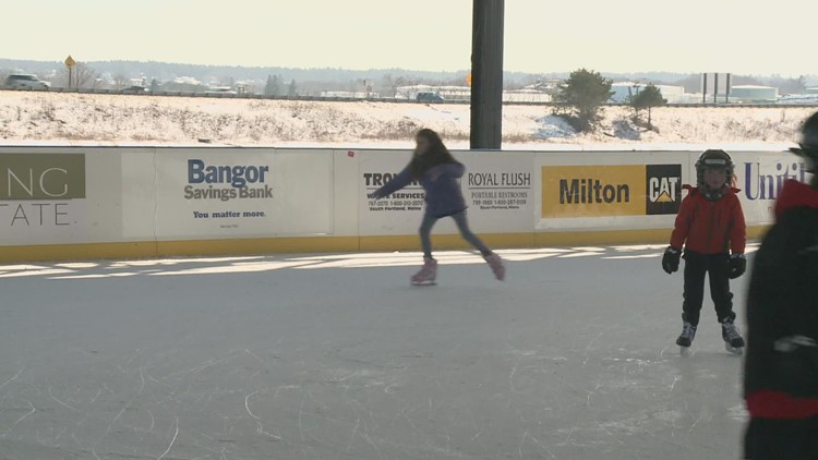 There will not be an ice rink at Thompson's Point in Portland this winter