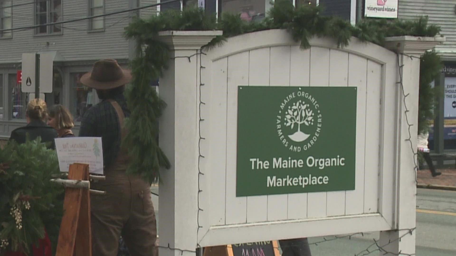 The Maine Organic Marketplace is a project by the Maine Organic Farmers and Gardeners Association to provide sustainably sourced and organic Maine-made goods.
