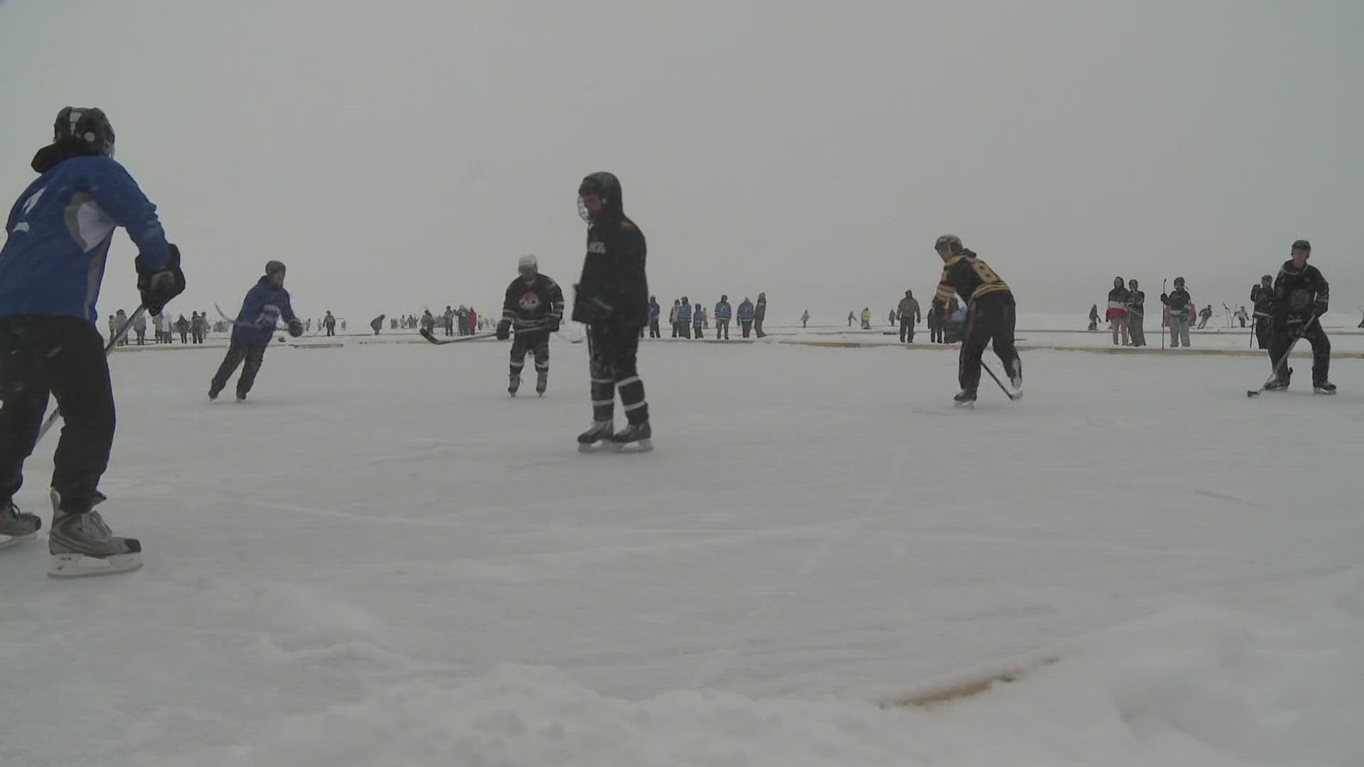 The Maine pond Hockey Classic has been postponed to Feb. 10, due to the expected cold temperatures. Teams can still register this week.
