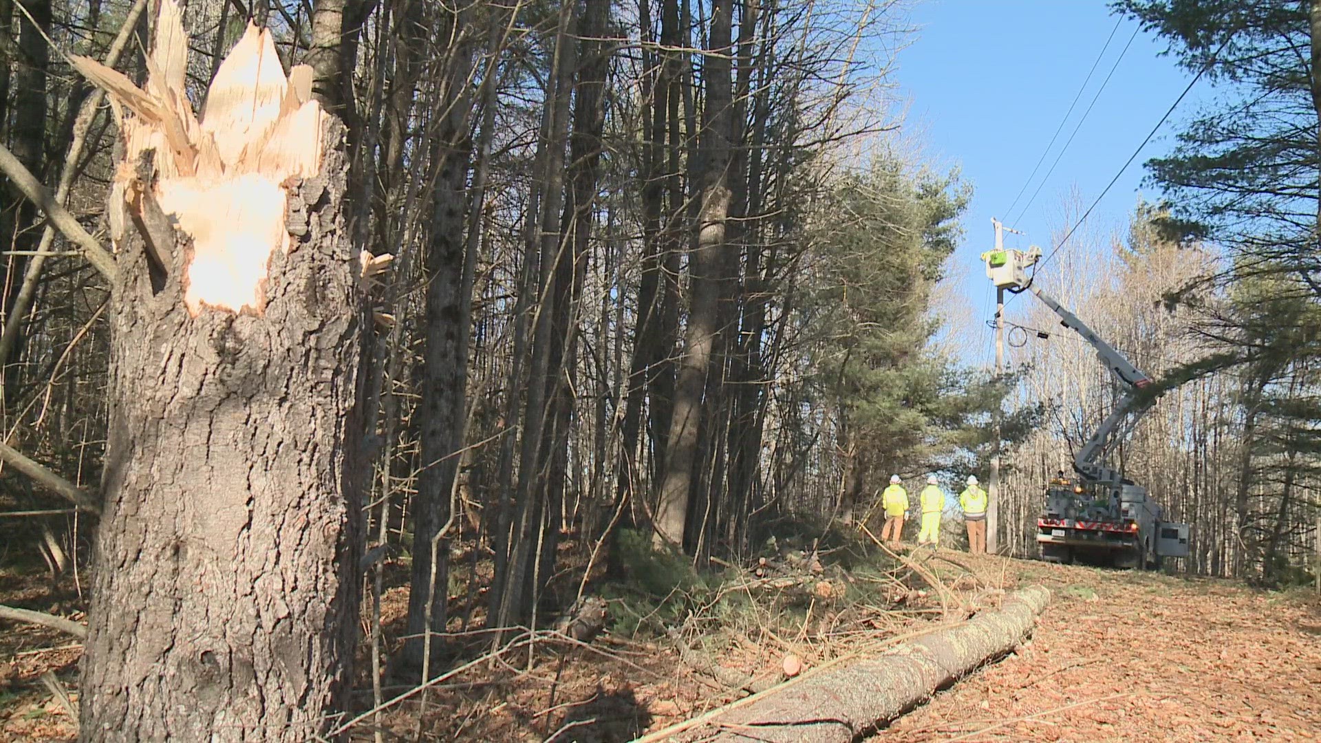 Central Maine Power hopes to restore power for the majority of the state by Saturday evening.