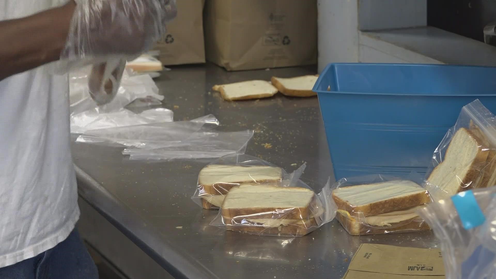 Several local businesses, faith groups, and individuals are helping the shelter keep supplying those it serves with the food they need while the kitchen is closed.