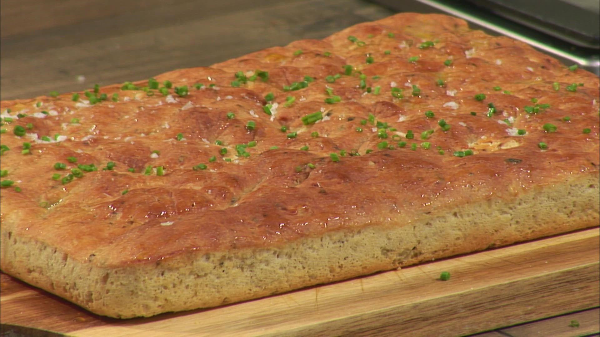 Dale Barnard shares his recipe for Focaccia bread that can be made in less than an hour.