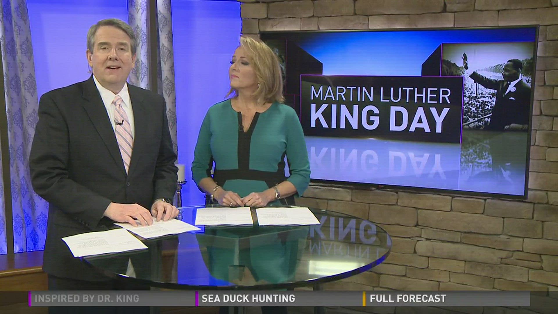 Former Maine mayor speaks about MLK importance.