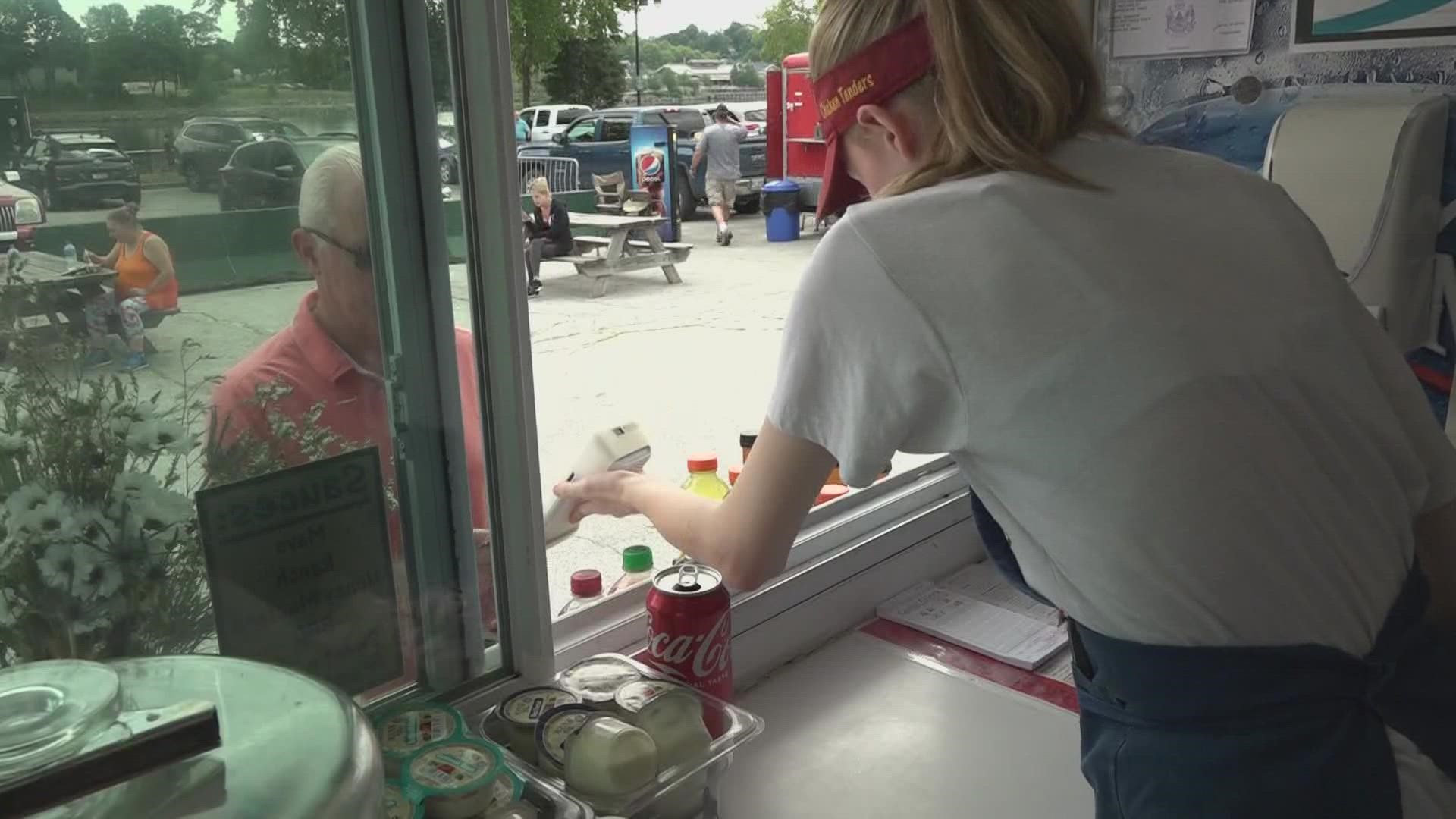 Inflation is impacting food truck vendors as costs increase.