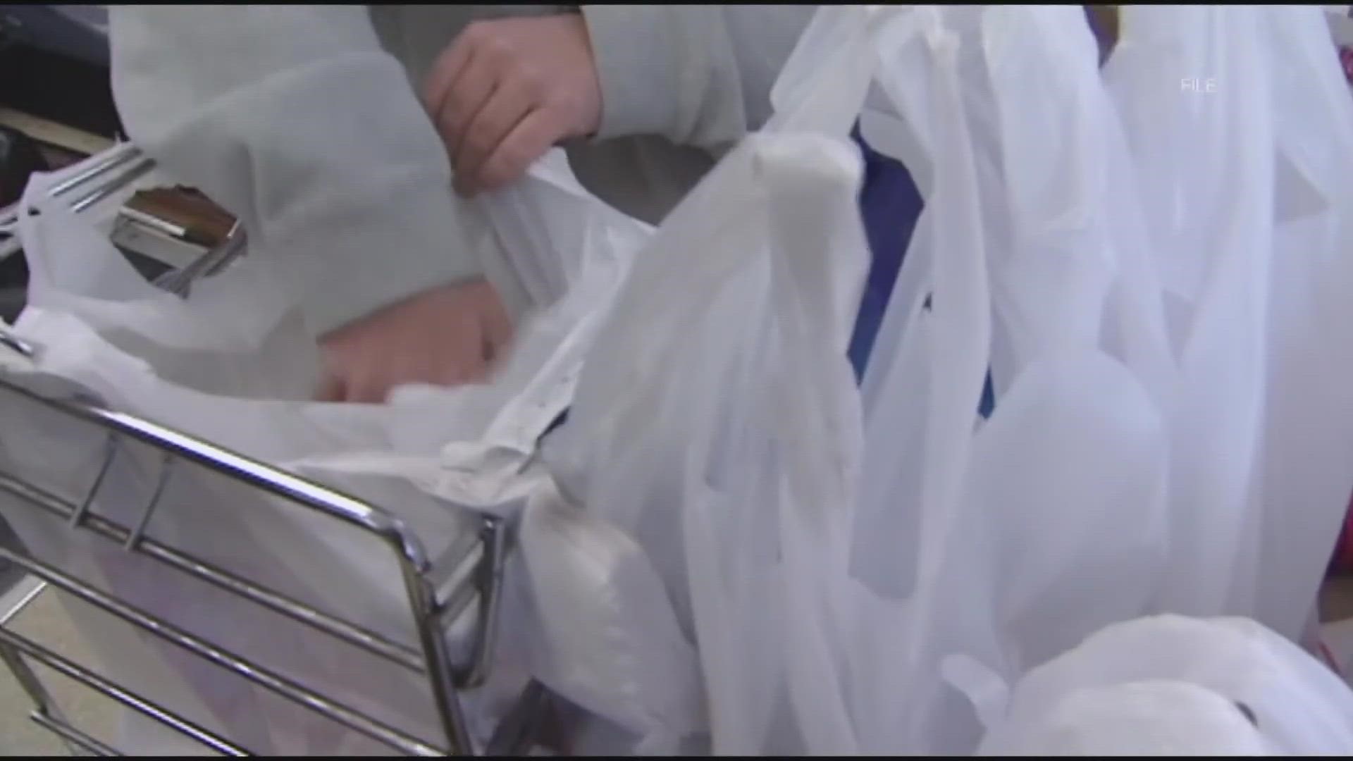 LD 425 was proposed to the Legislature on Wednesday and would reverse the plastic bag ban put in place a year and a half ago.