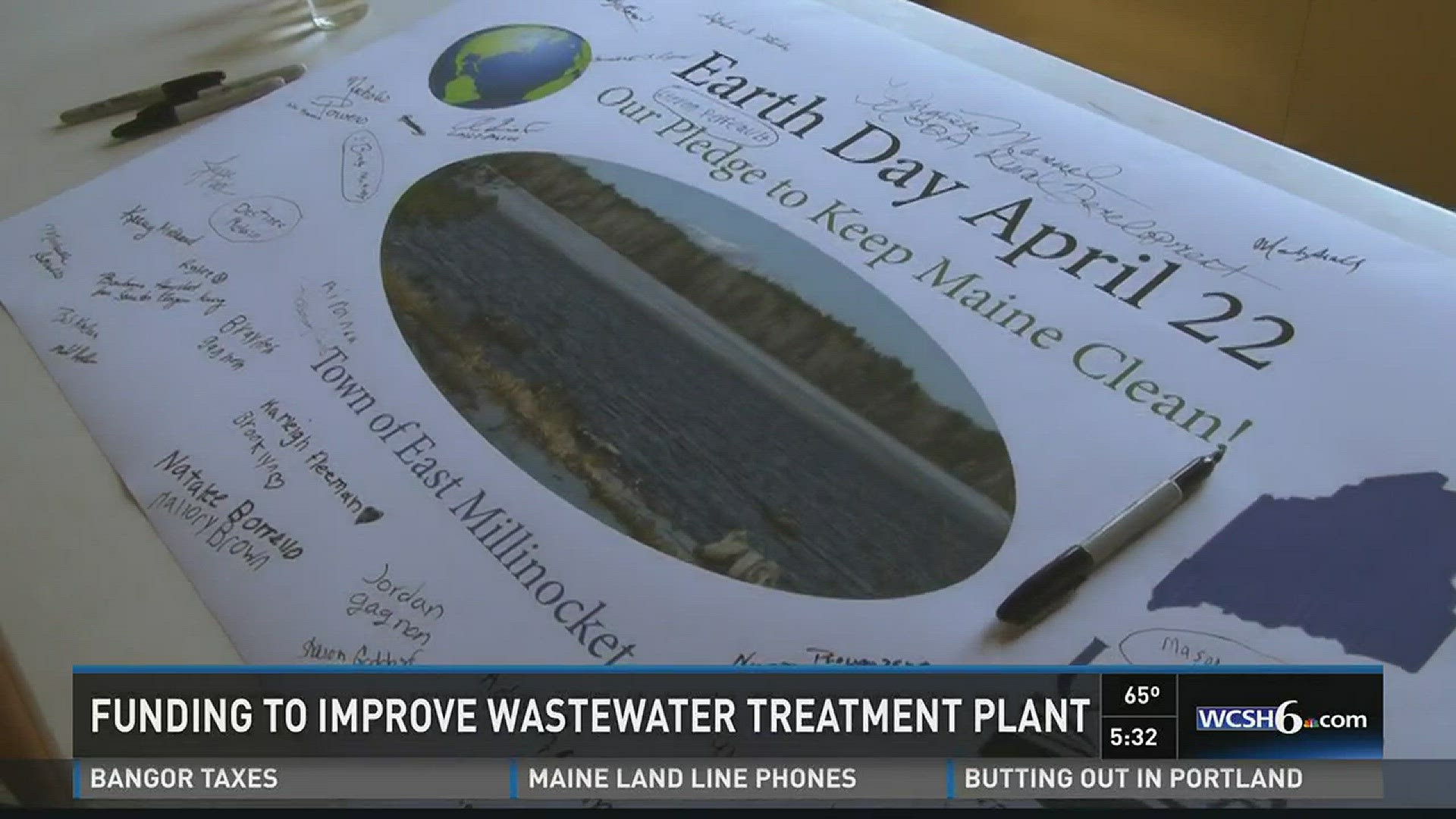 Federal grant to help improve wastewater treatment plant at former mill