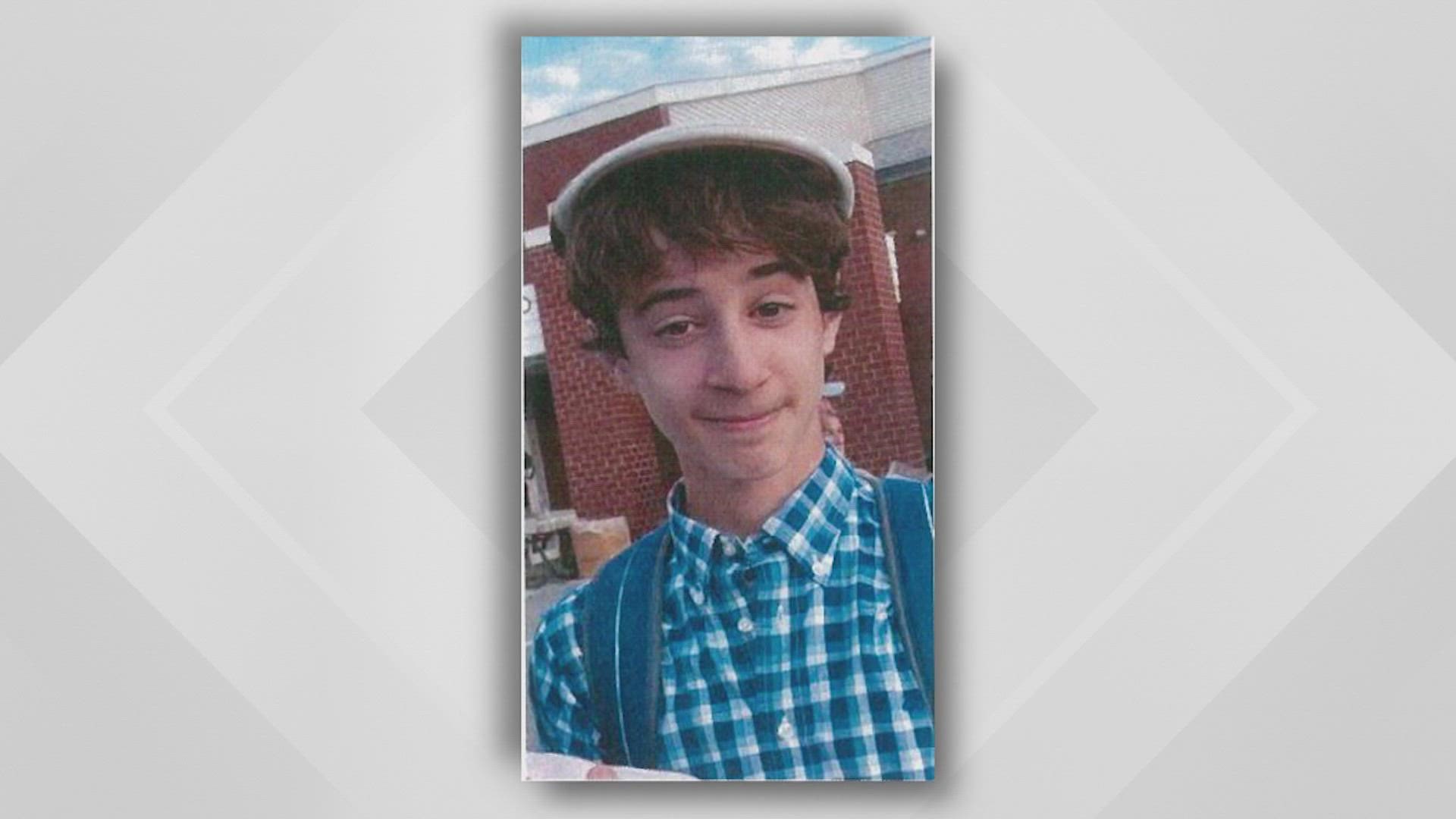 Theo Ferrara was last seen around 4:30 p.m. Thursday. Police say he does not have any history of running away from home.