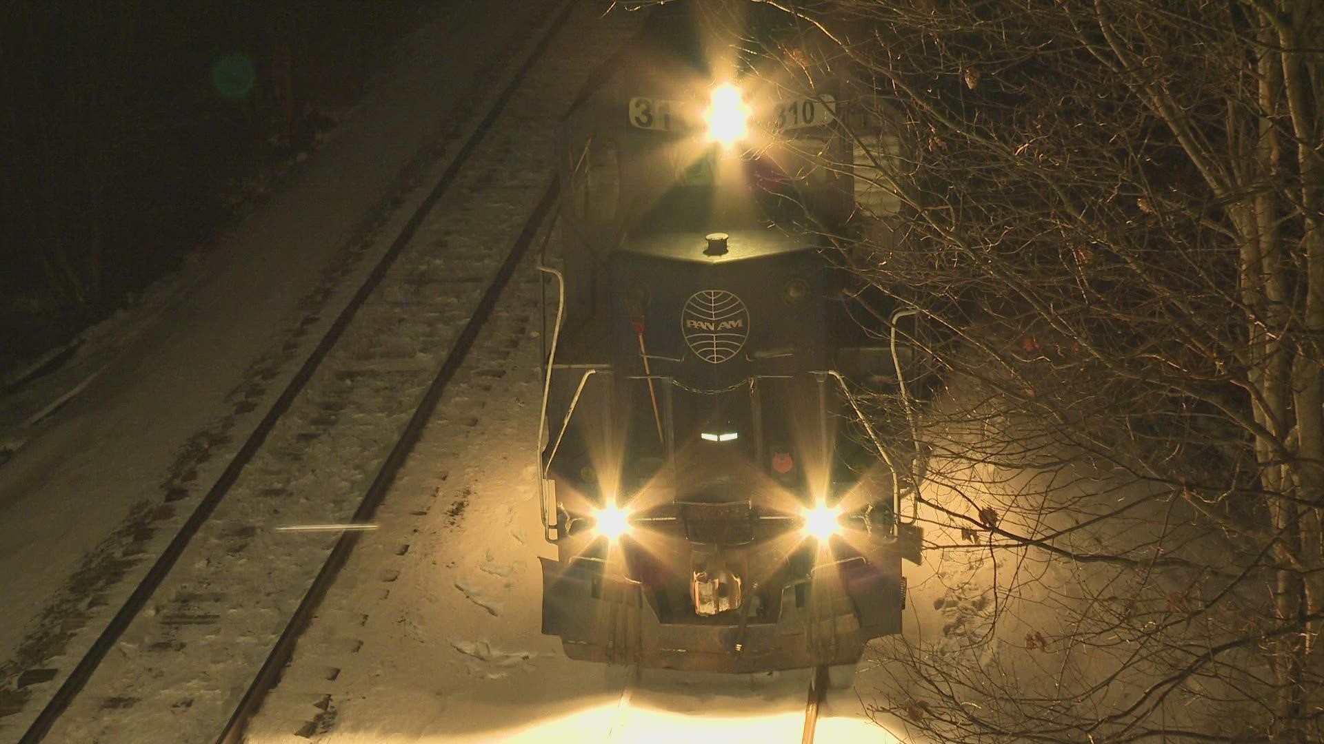 Crews were on the scene of a train derailment in York County.