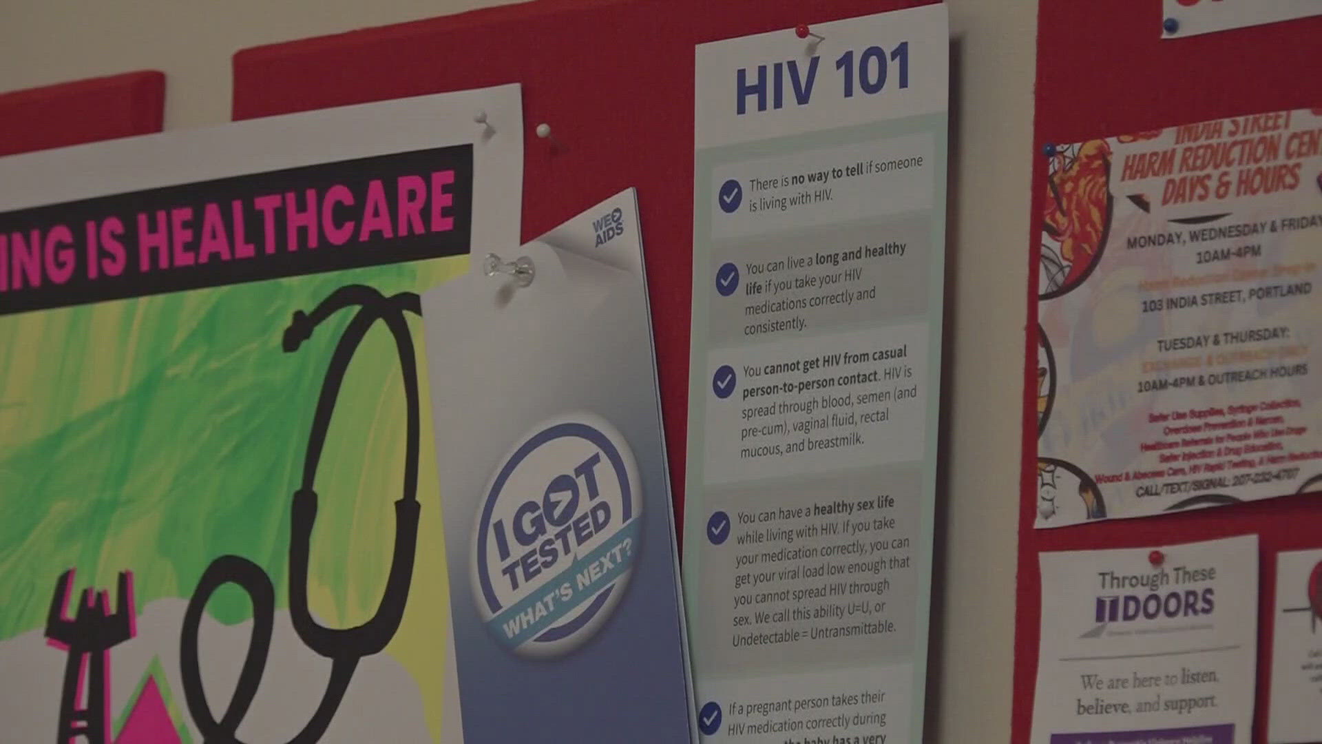 Since October, 13 people have been diagnosed. For the last five years, there was an average of just two new HIV diagnoses a year in Penobscot County.