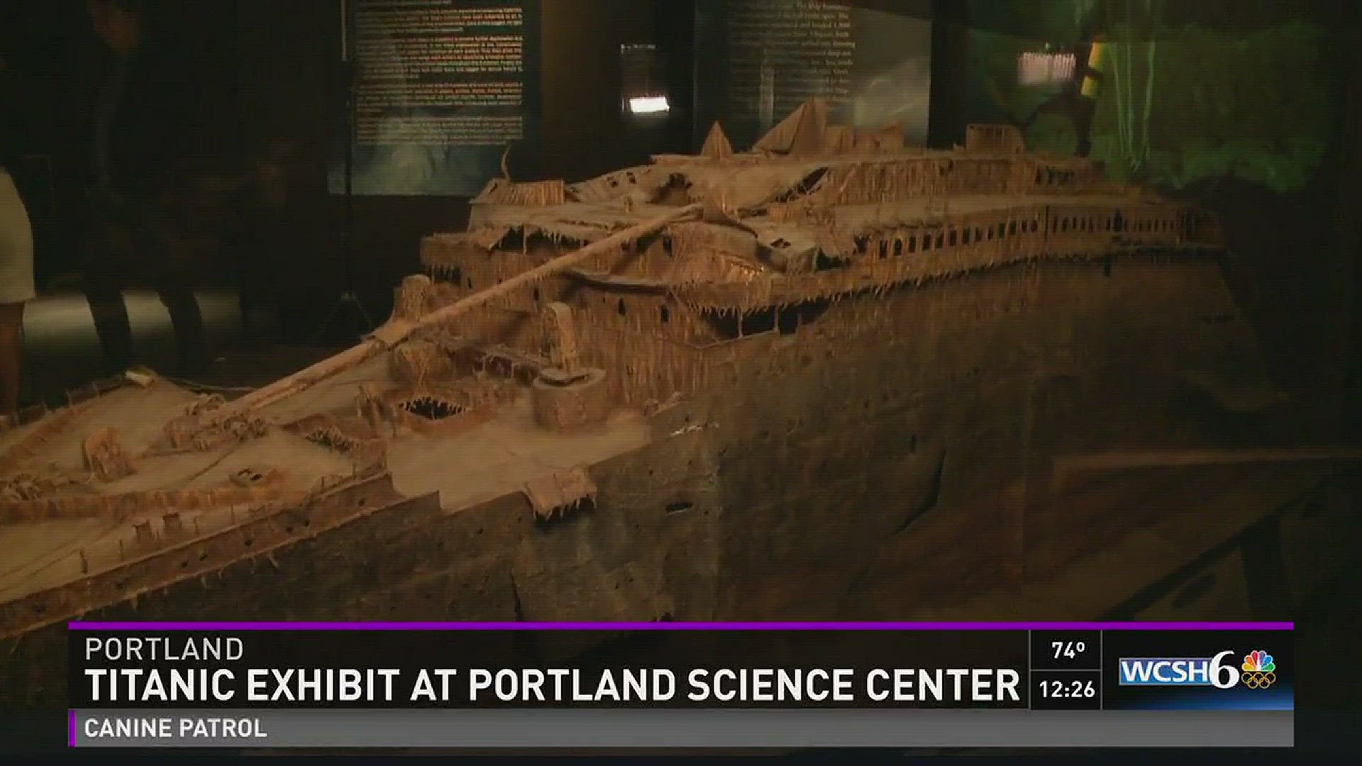 Titanic Exhibit at Portland Science Center