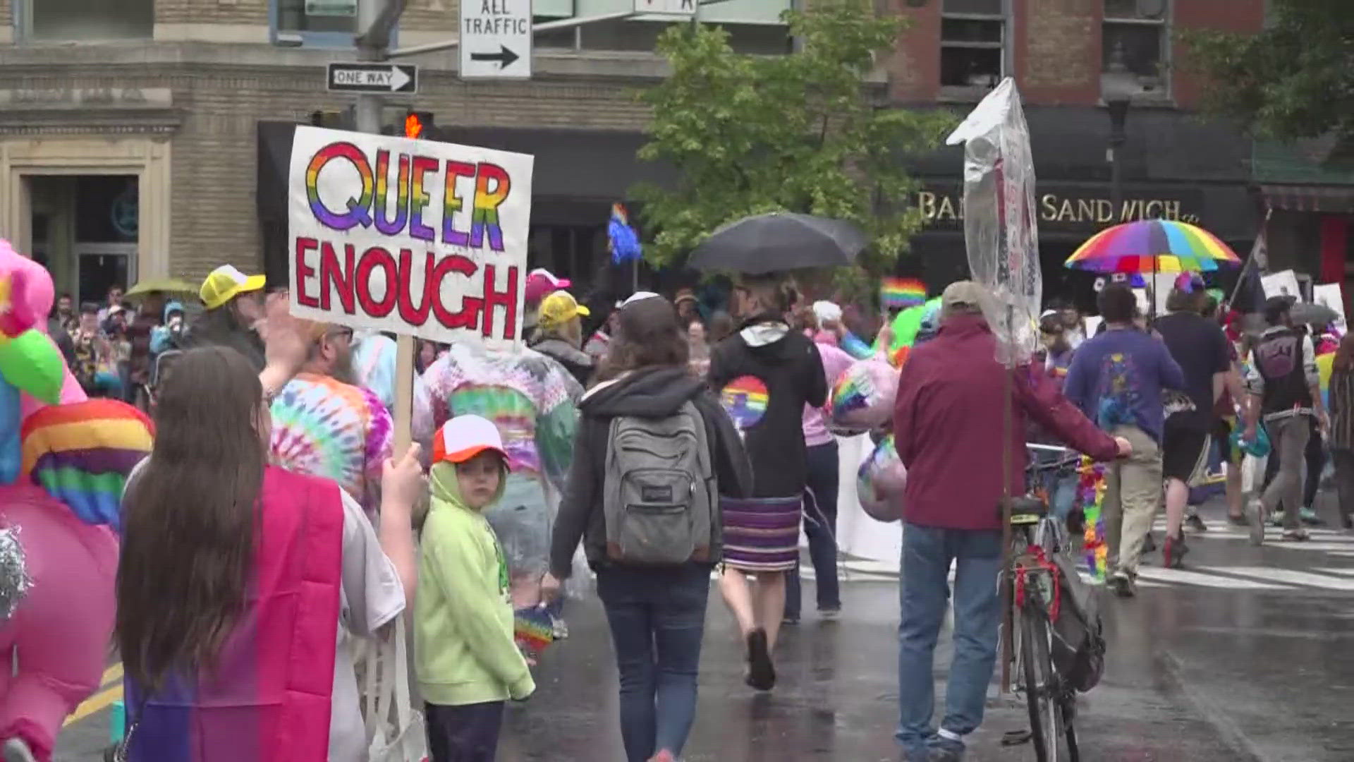Organizers said this year's theme was Generations of Pride to celebrate and remember the history and legacy of the LGBTQ+ and Two Spirit communities. 