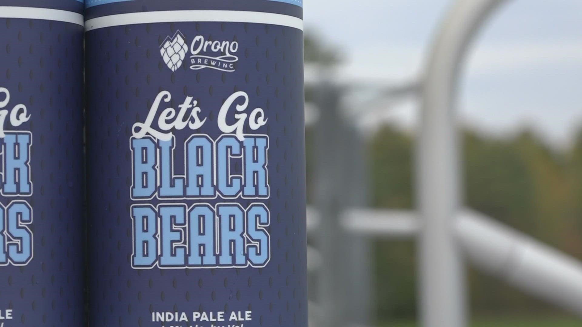 A portion of the "Lets Go Bears" IPA sales will go toward scholarships for Maine student athletes.
